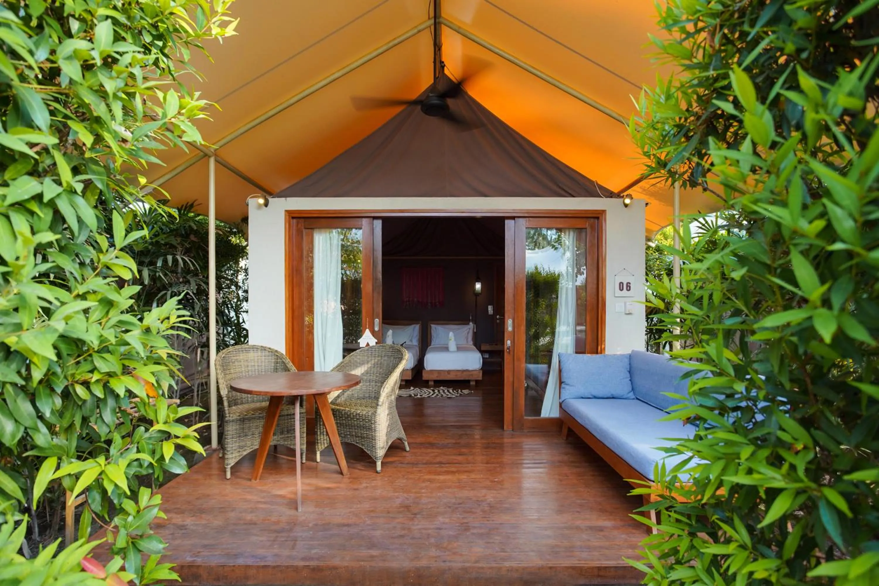 Balcony/Terrace in Gili Tenda
