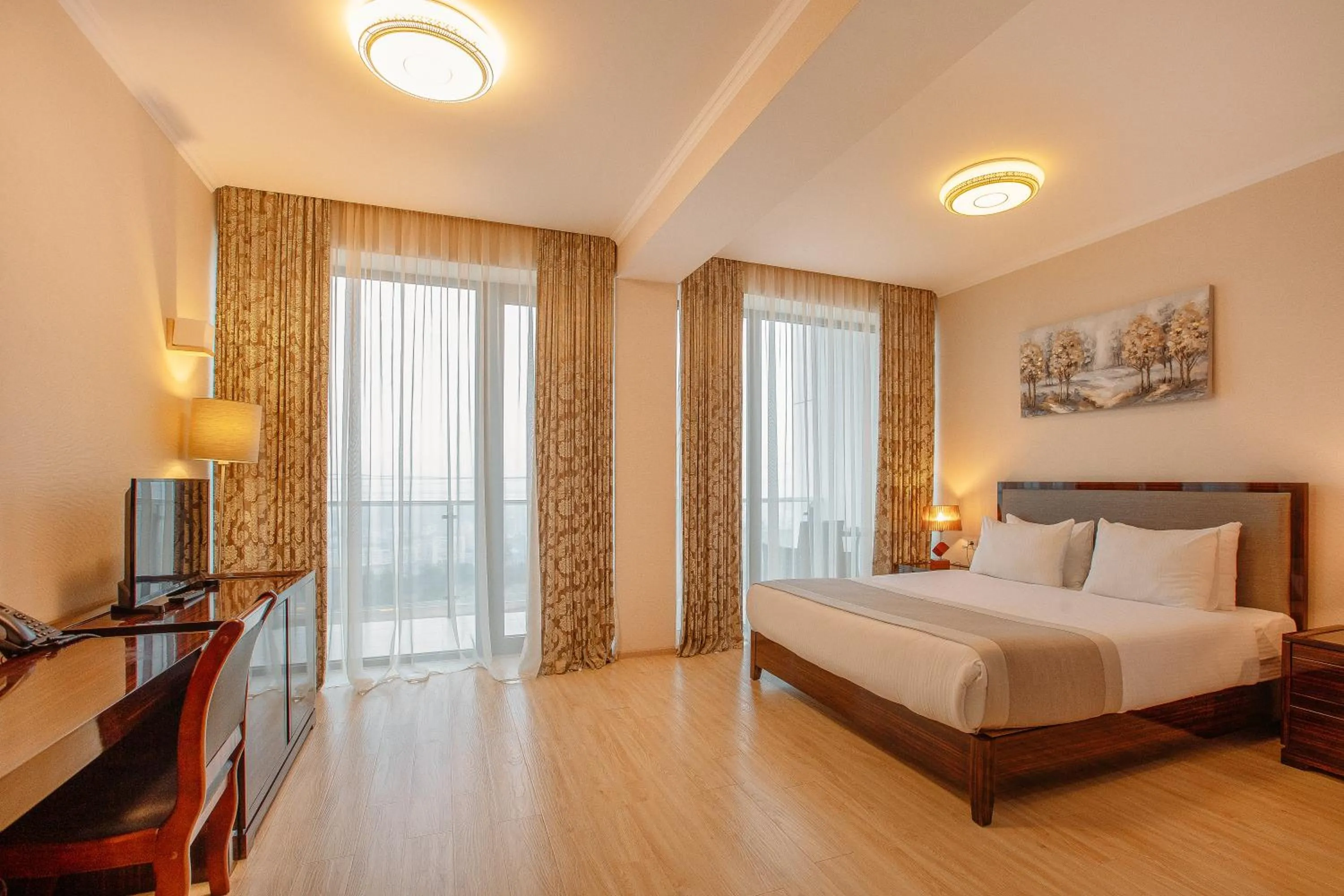 Bed in Lisi Hills Hotel