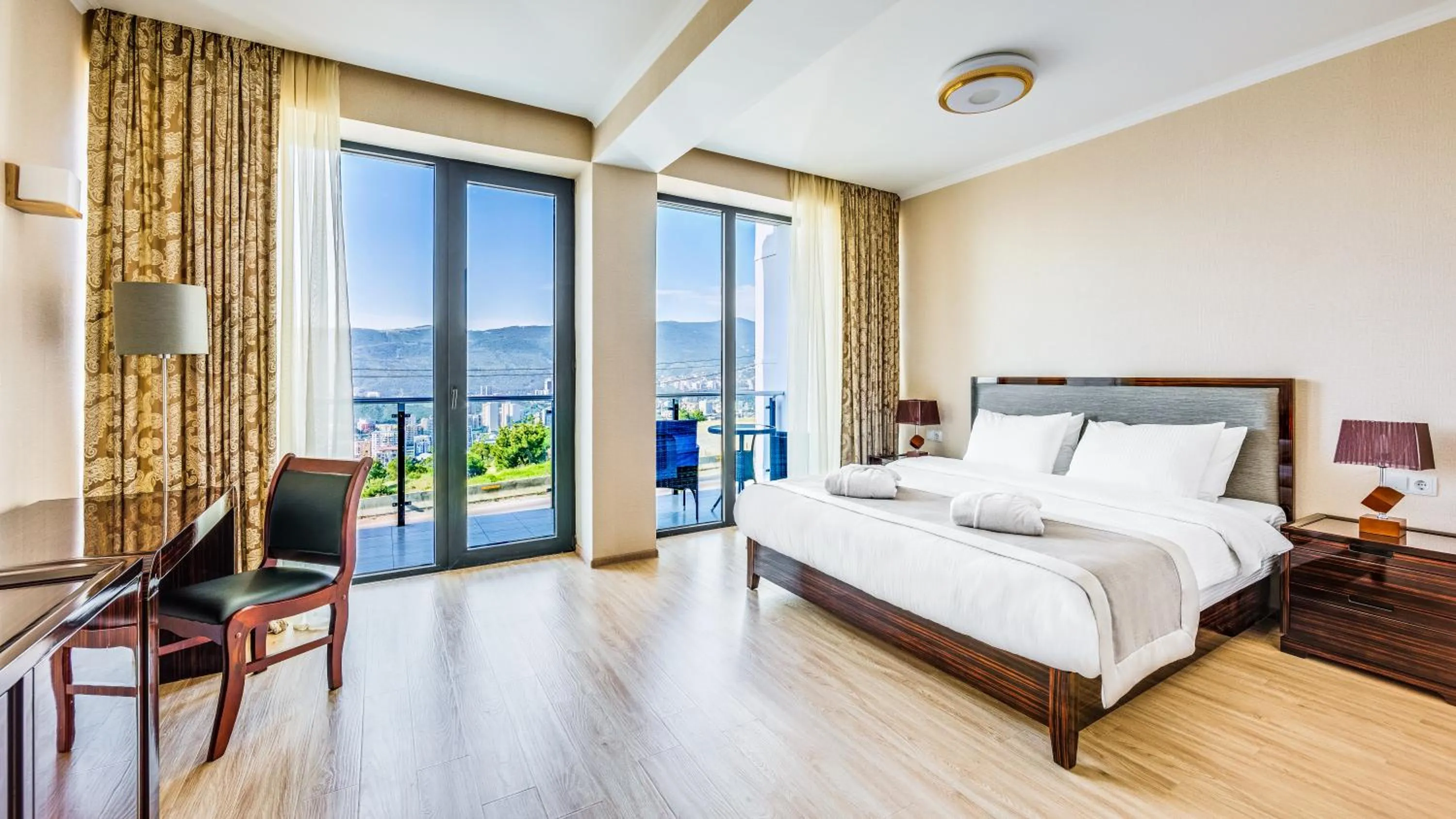 Photo of the whole room, Bed in Lisi Hills Hotel