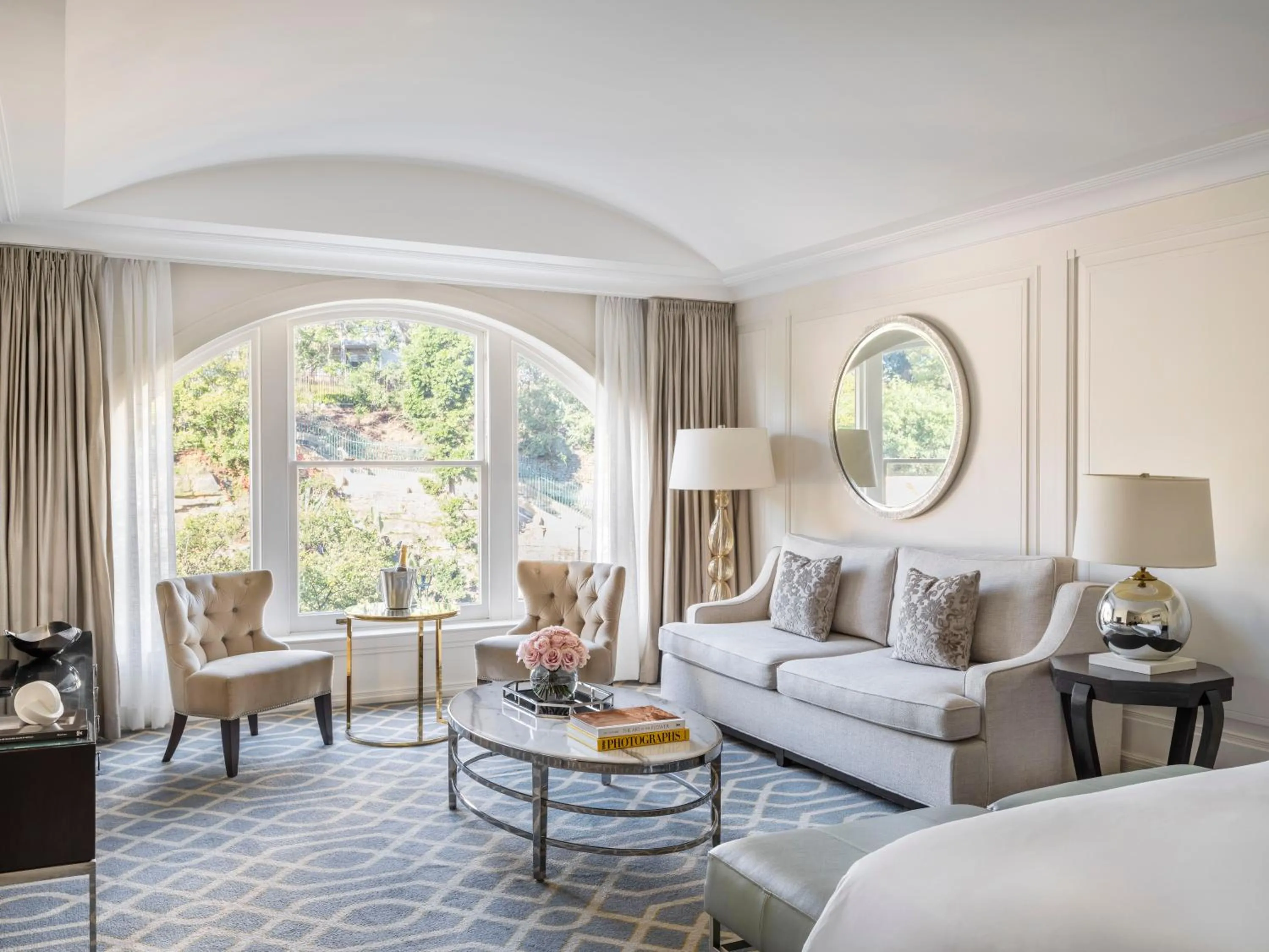Seating area in The Langham Sydney
