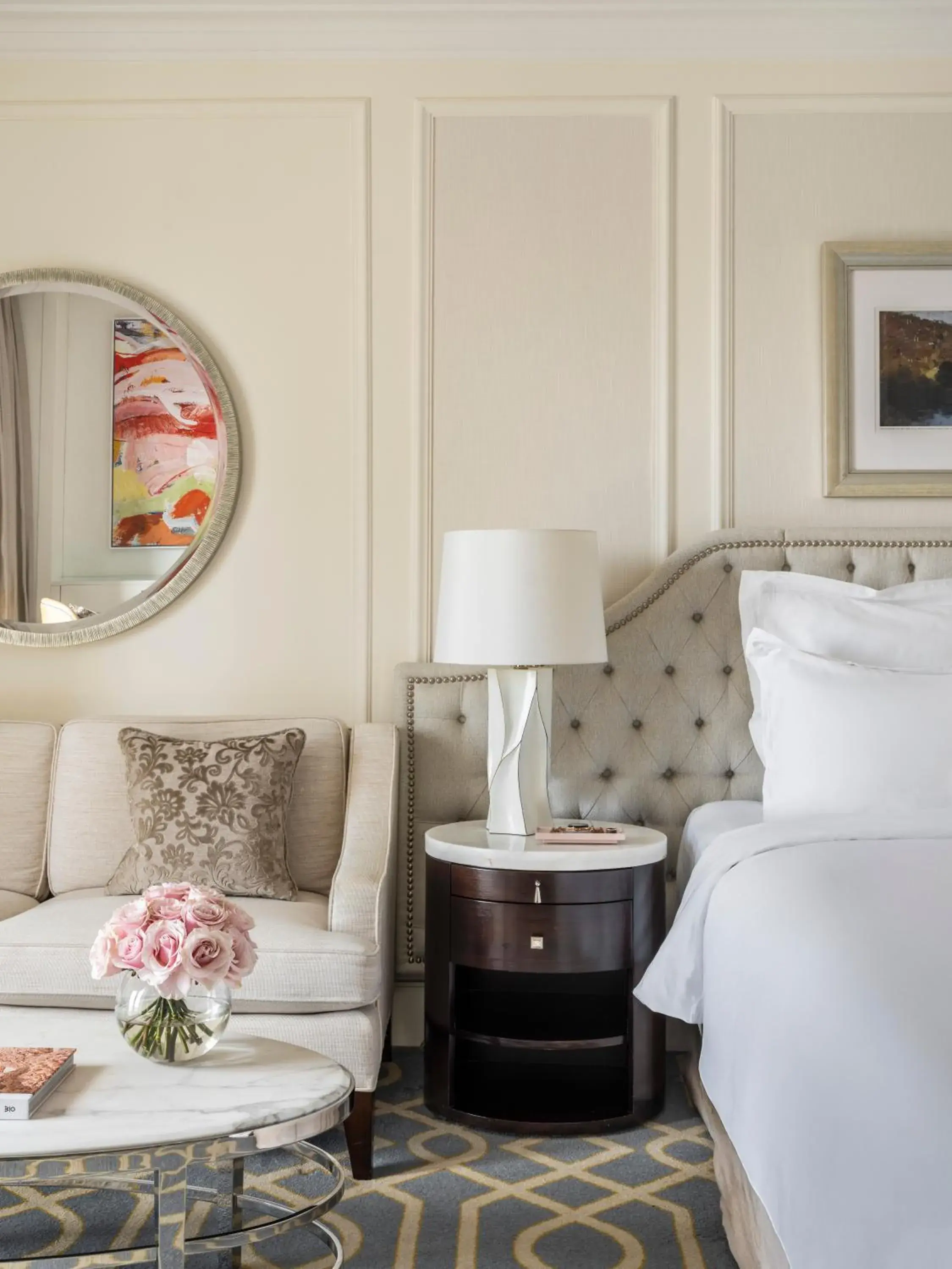 Deluxe King Room with Harbor View in The Langham Sydney Deluxe King Room with Harbor View in The Langham Sydney