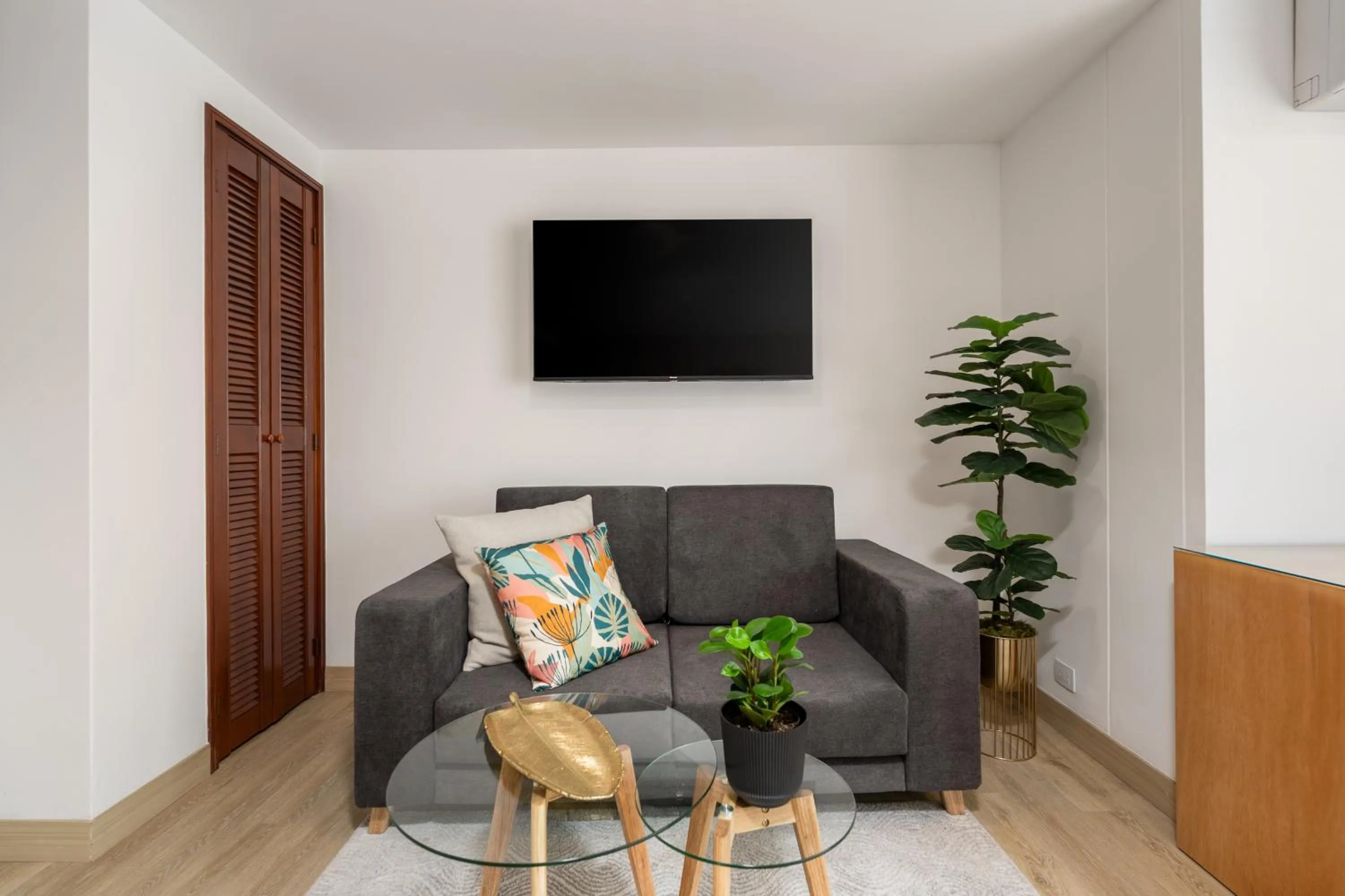 TV and multimedia in Hotel Leblon Suites Milla de Oro