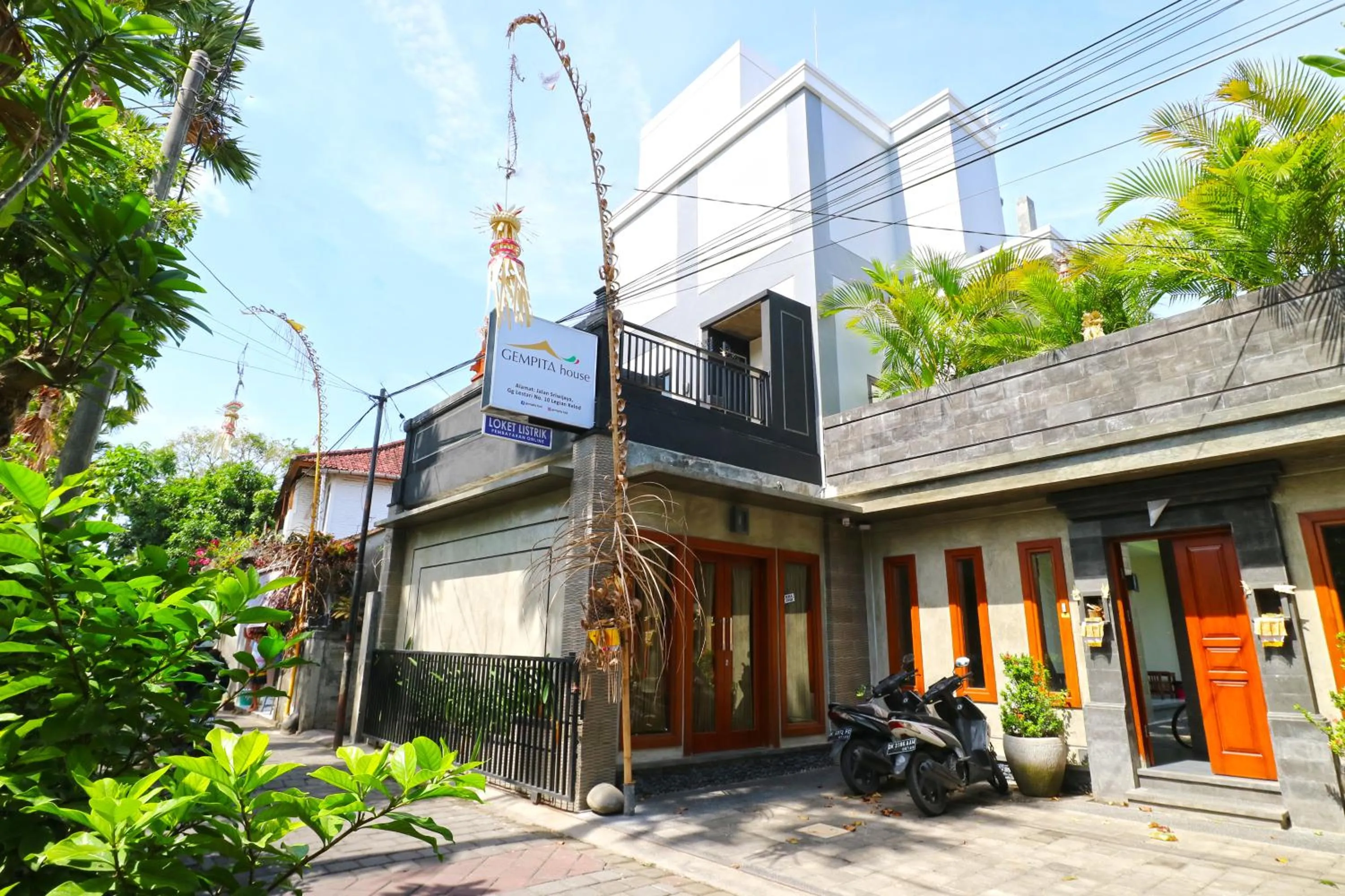Property building in Gempita House Legian Bali