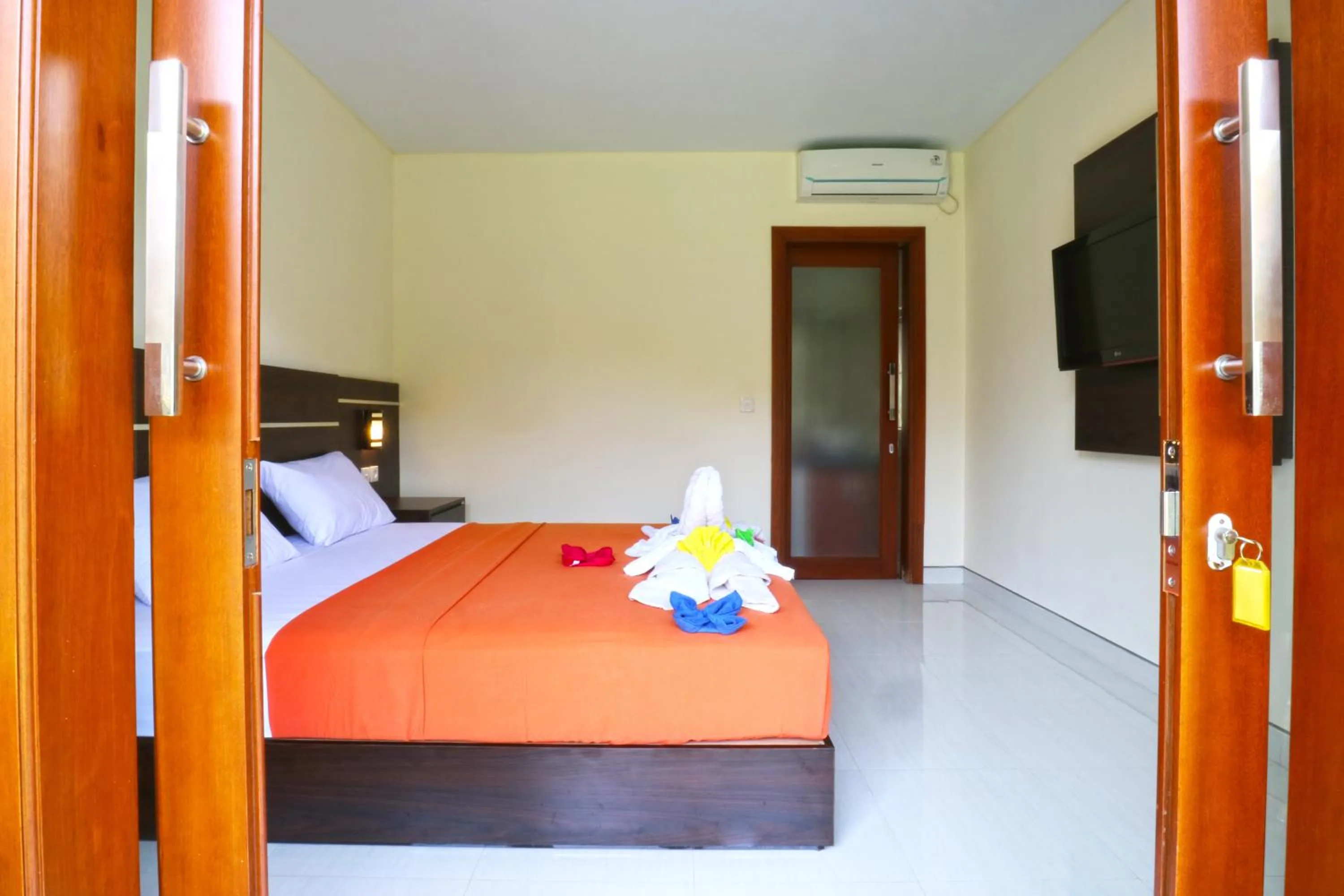 Bedroom, Bed in Gempita House Legian Bali