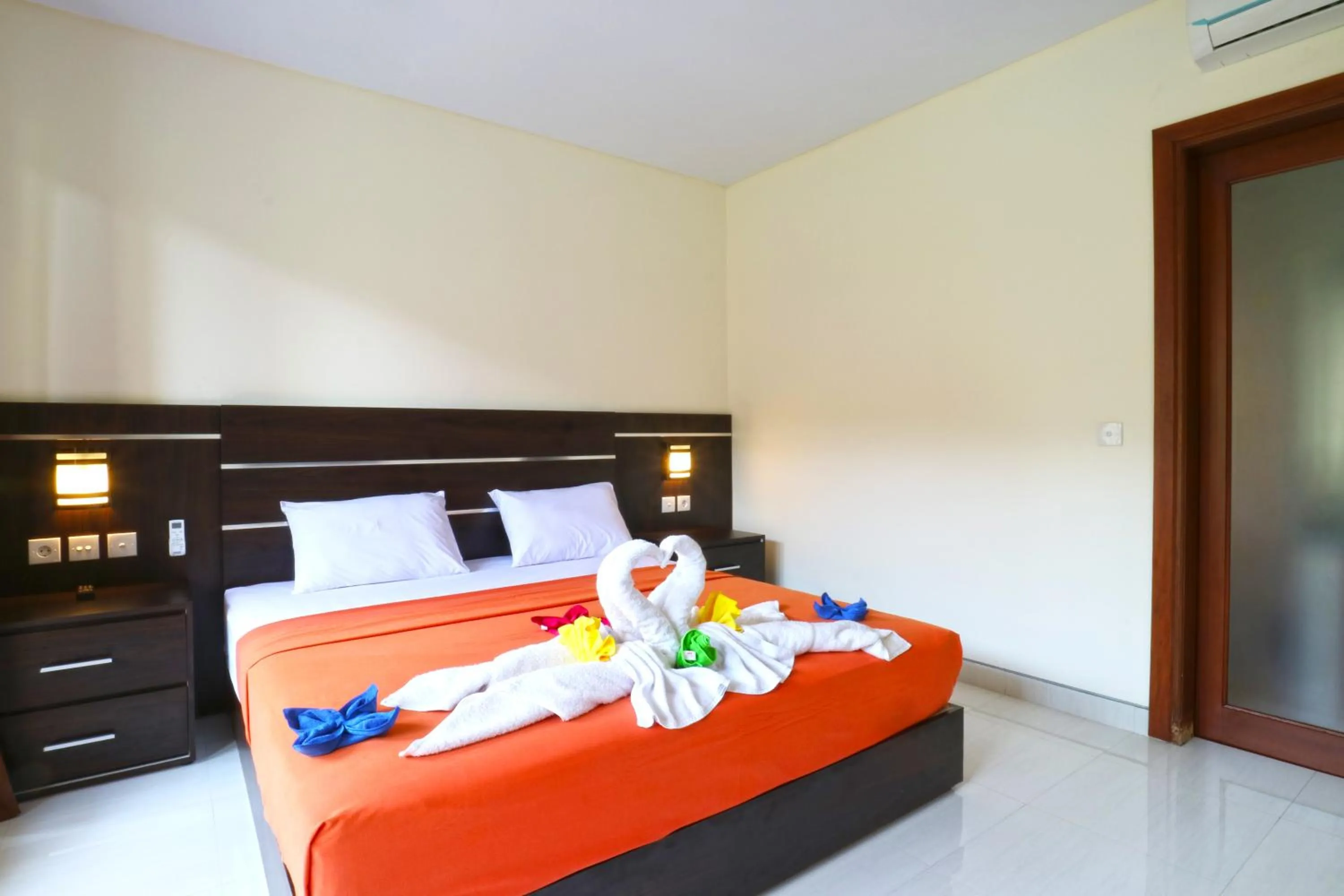 Bedroom, Bed in Gempita House Legian Bali