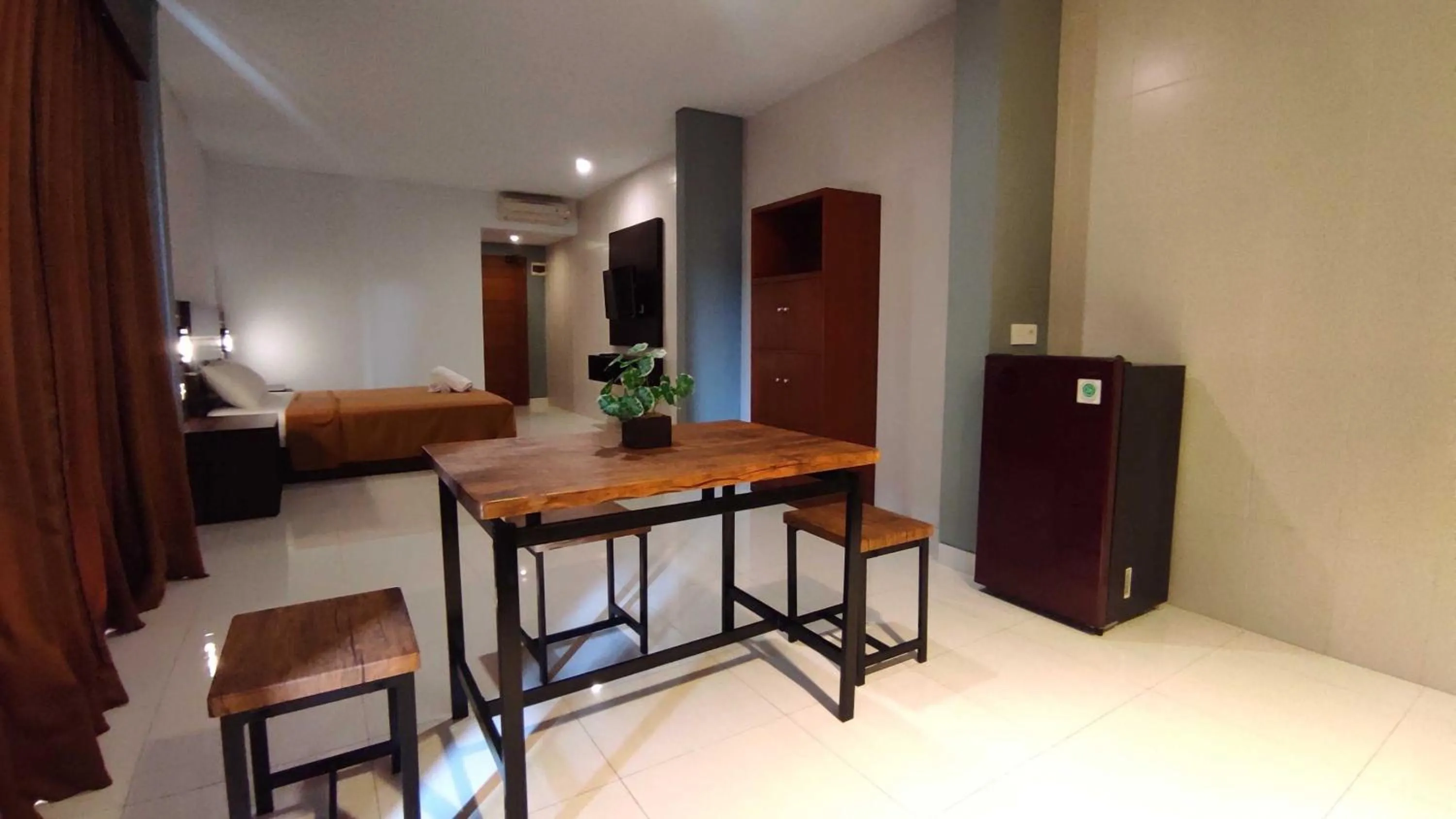 Living room, Bed in Gempita House Legian Bali