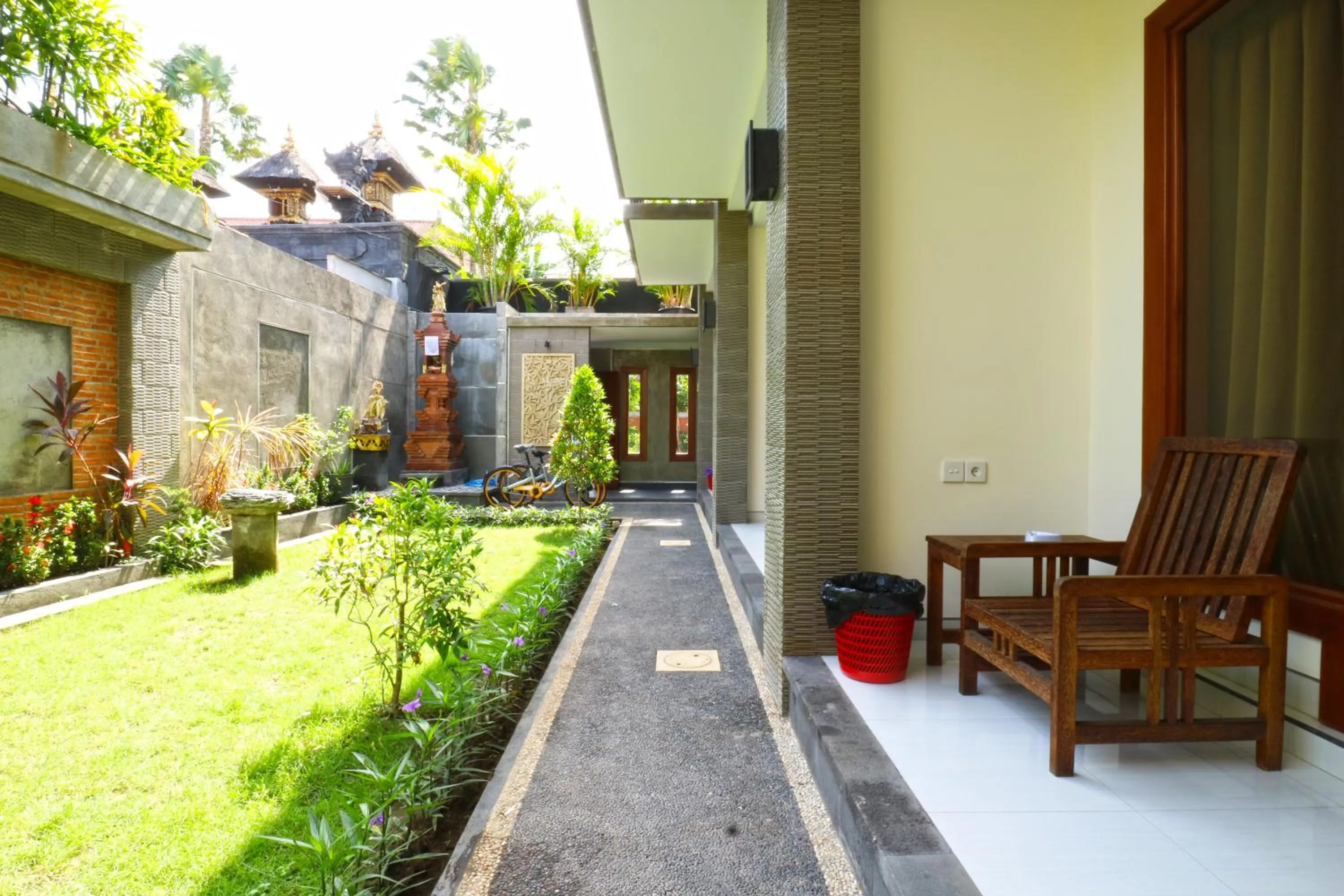 Garden in Gempita House Legian Bali