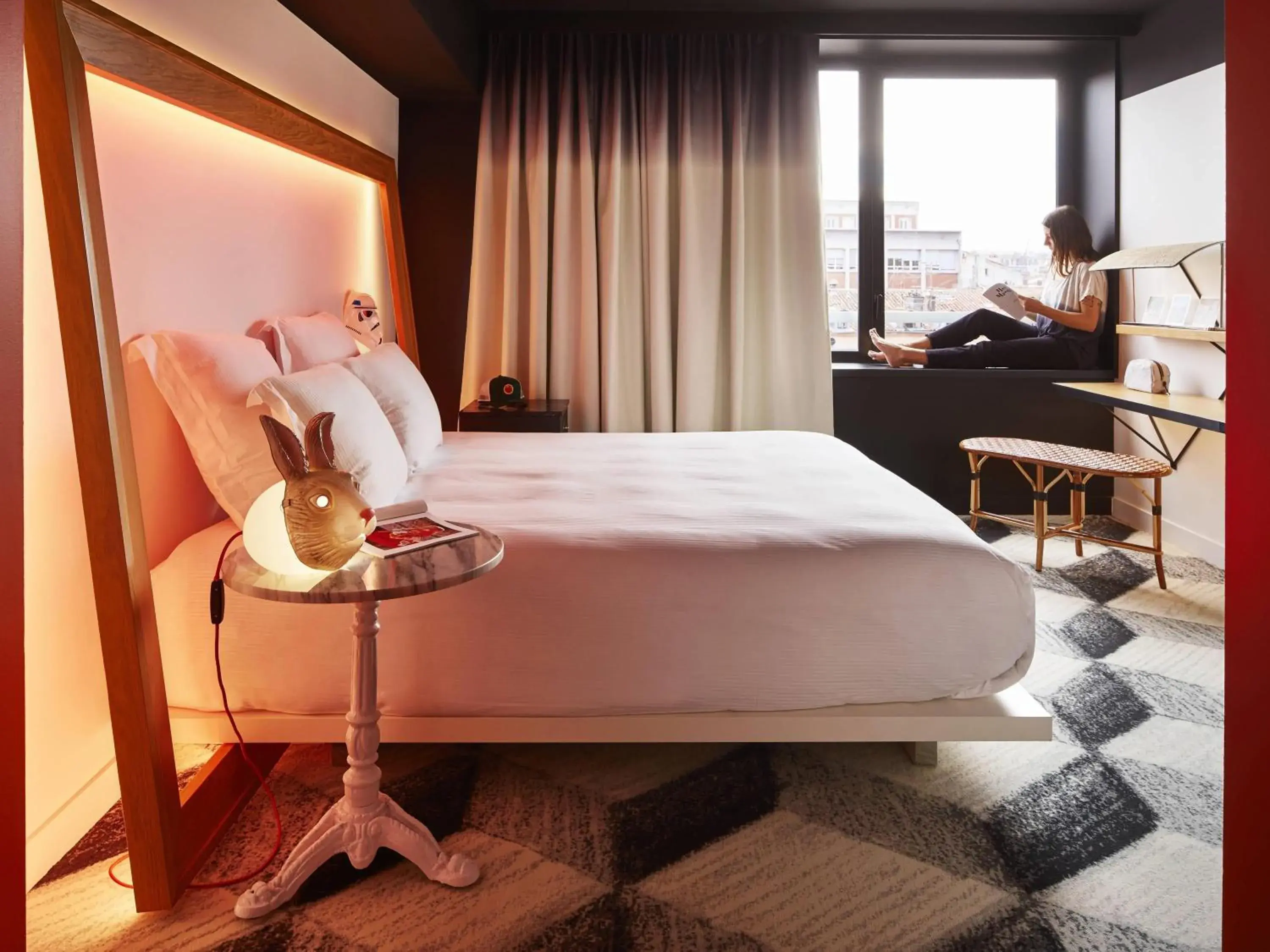 Superior Double Room in Mama Shelter Toulouse Superior Double Room in Mama Shelter Toulouse