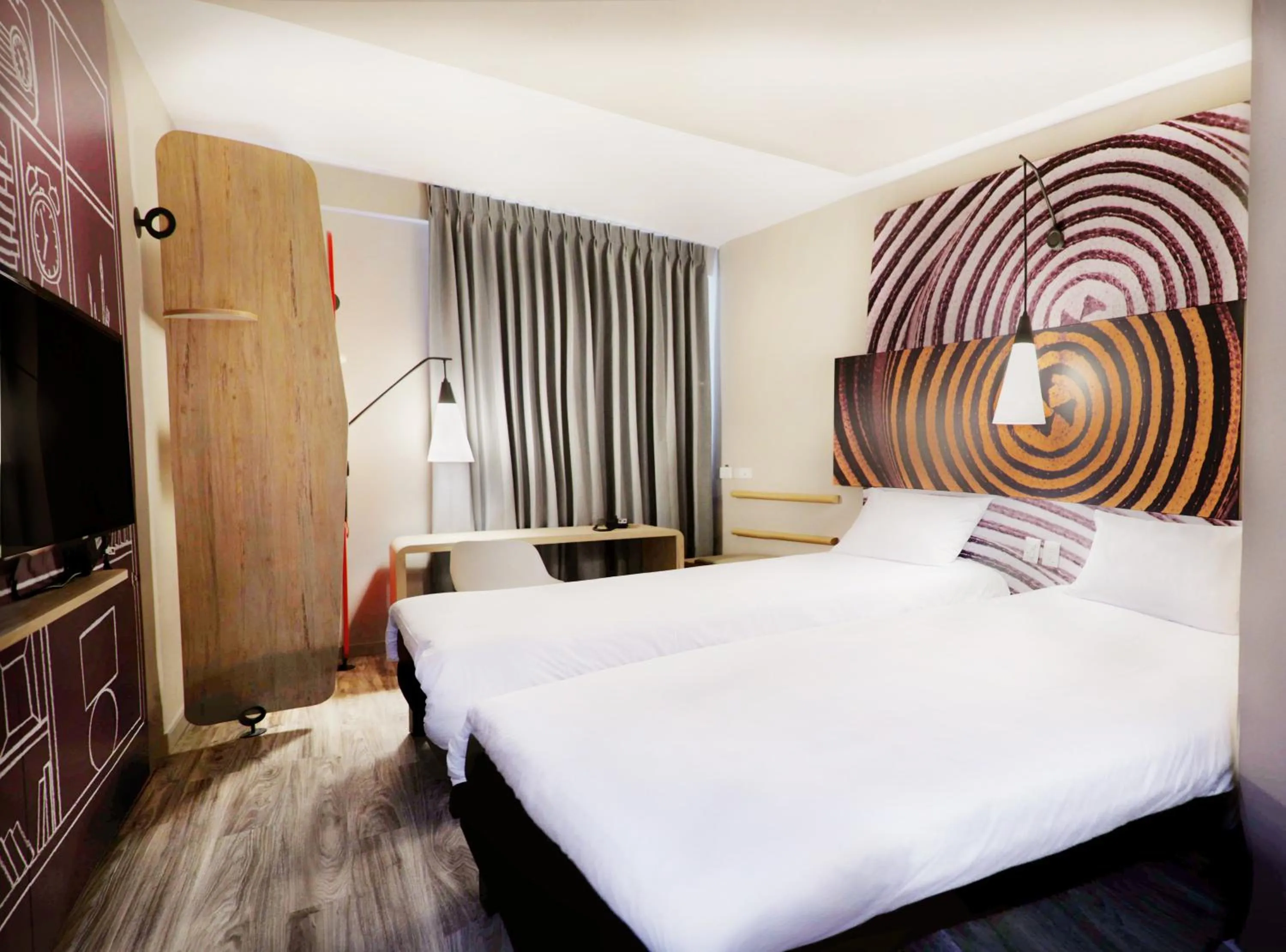 Bedroom, Bed in ibis Apartado