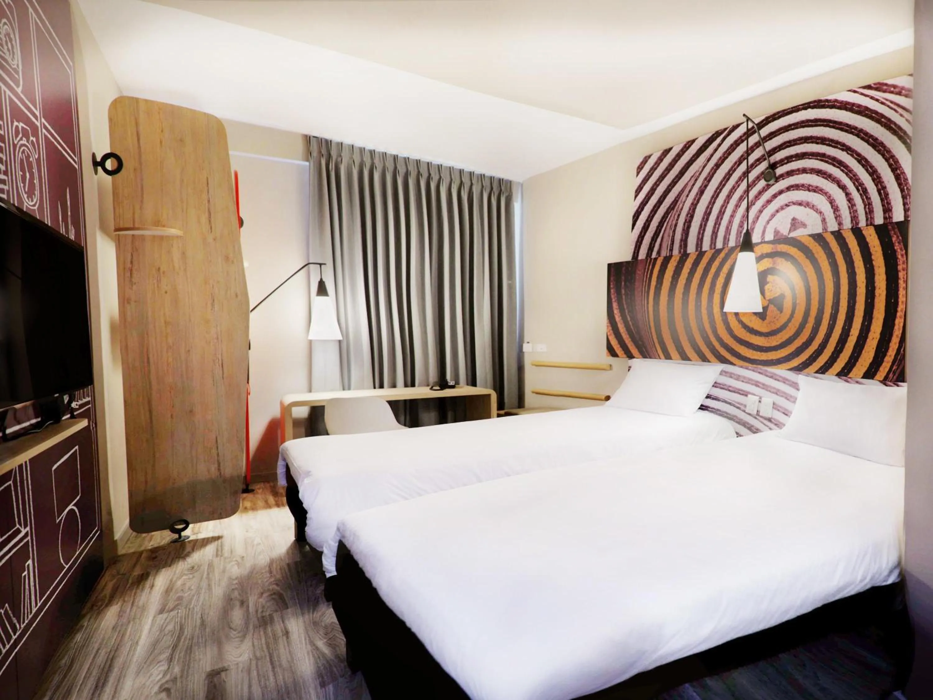 Bedroom, Bed in ibis Apartado