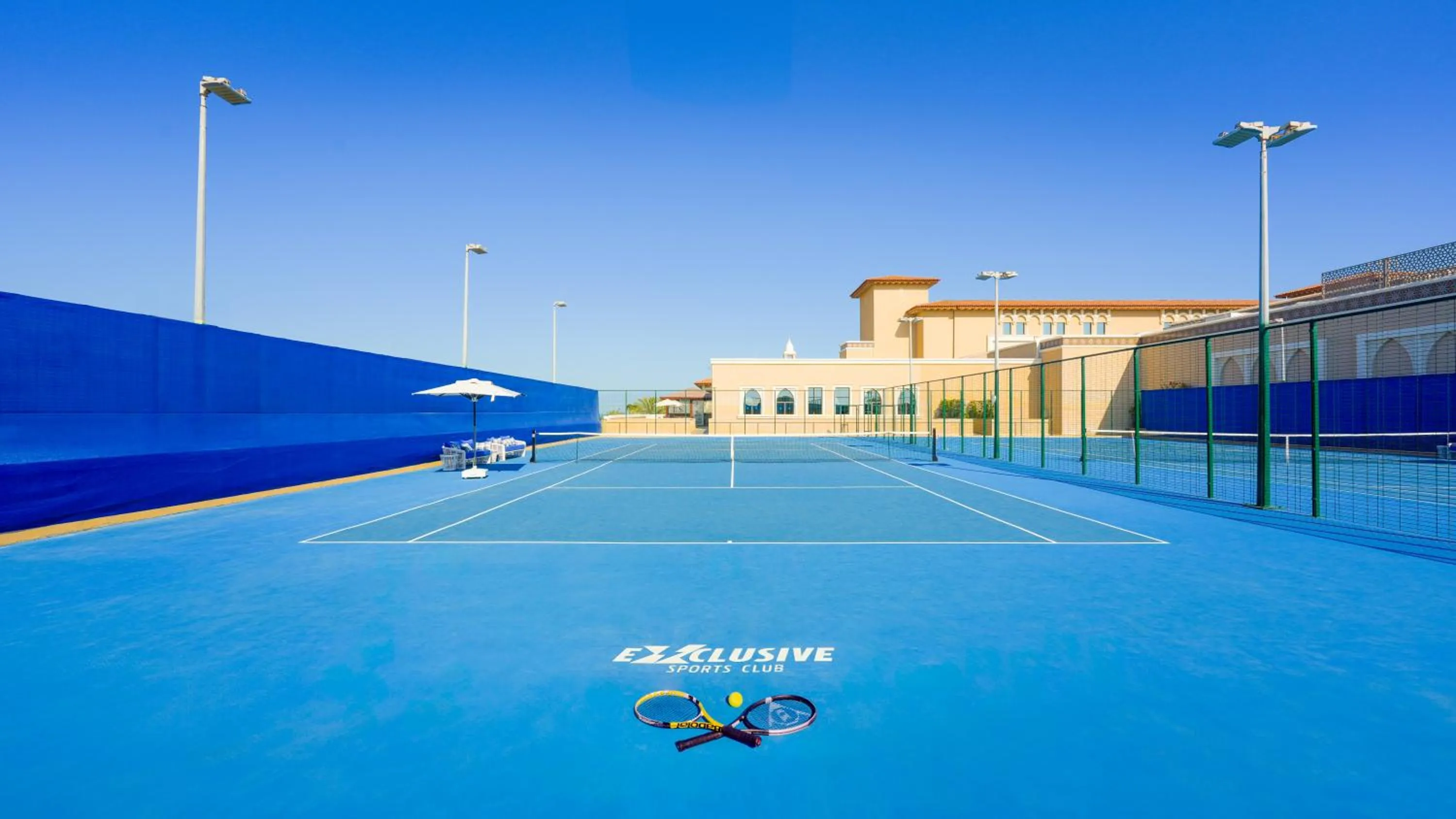 Tennis court in Rixos Premium Saadiyat Island - All Inclusive