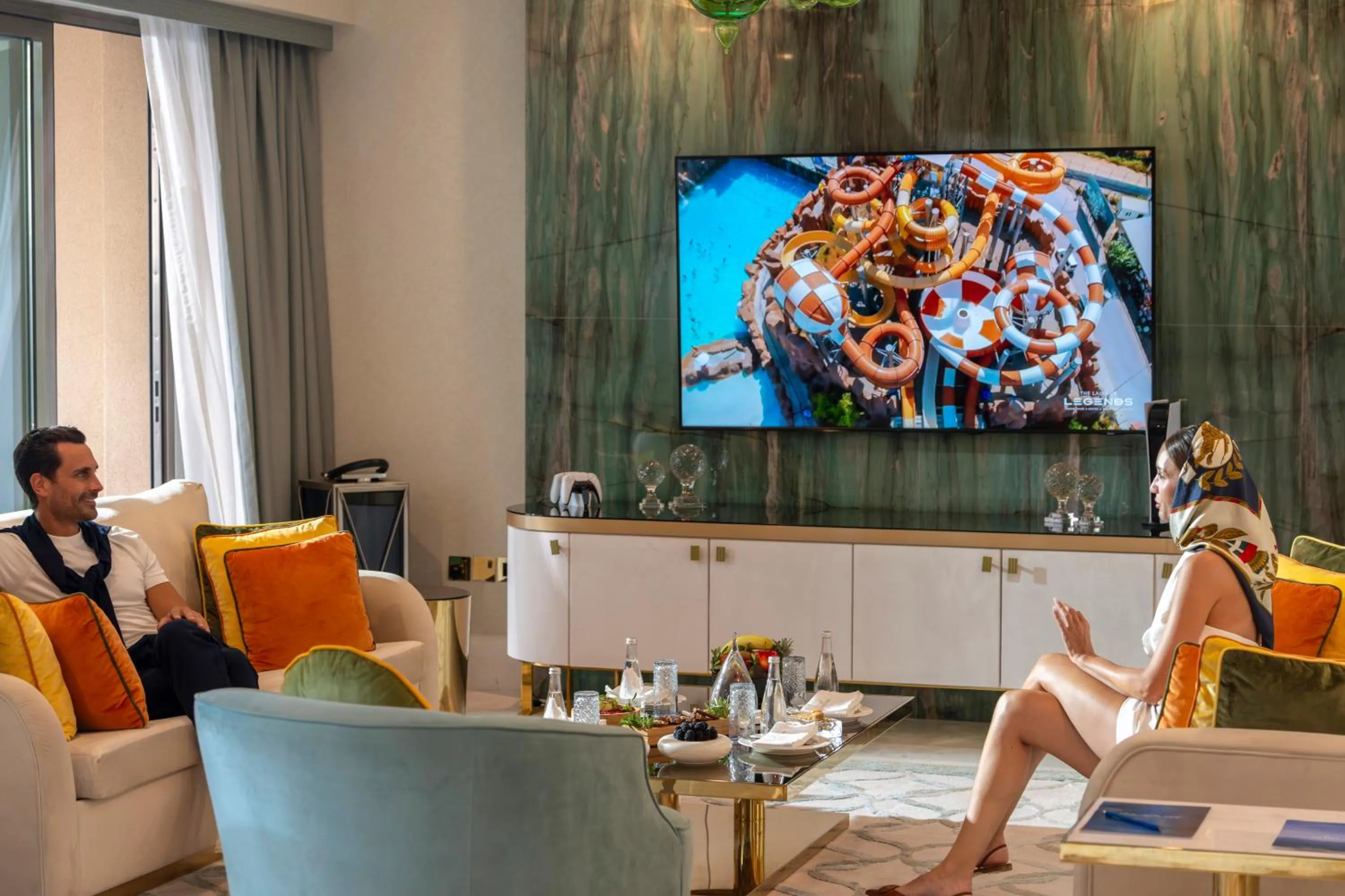 Living room in Rixos Premium Saadiyat Island - All Inclusive