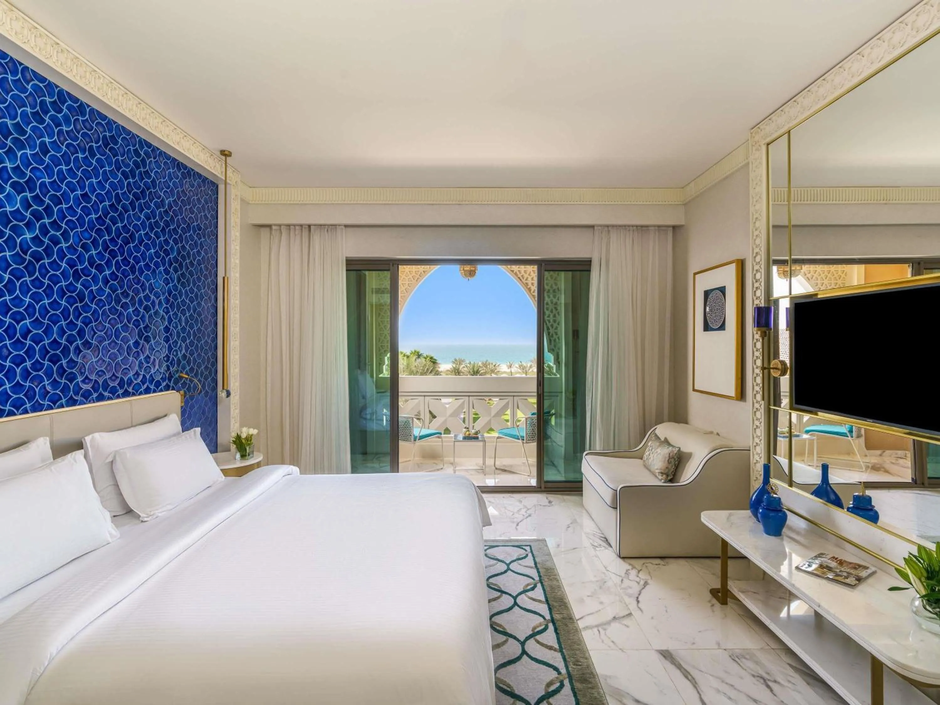 Bedroom, Bed in Rixos Premium Saadiyat Island - All Inclusive