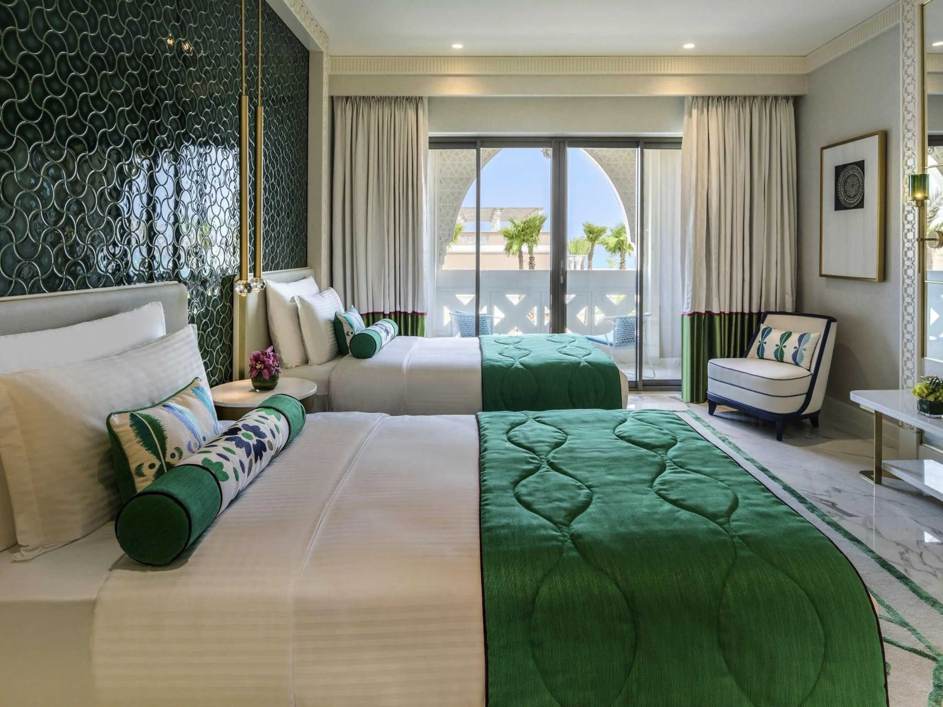 Bedroom, Bed in Rixos Premium Saadiyat Island - All Inclusive
