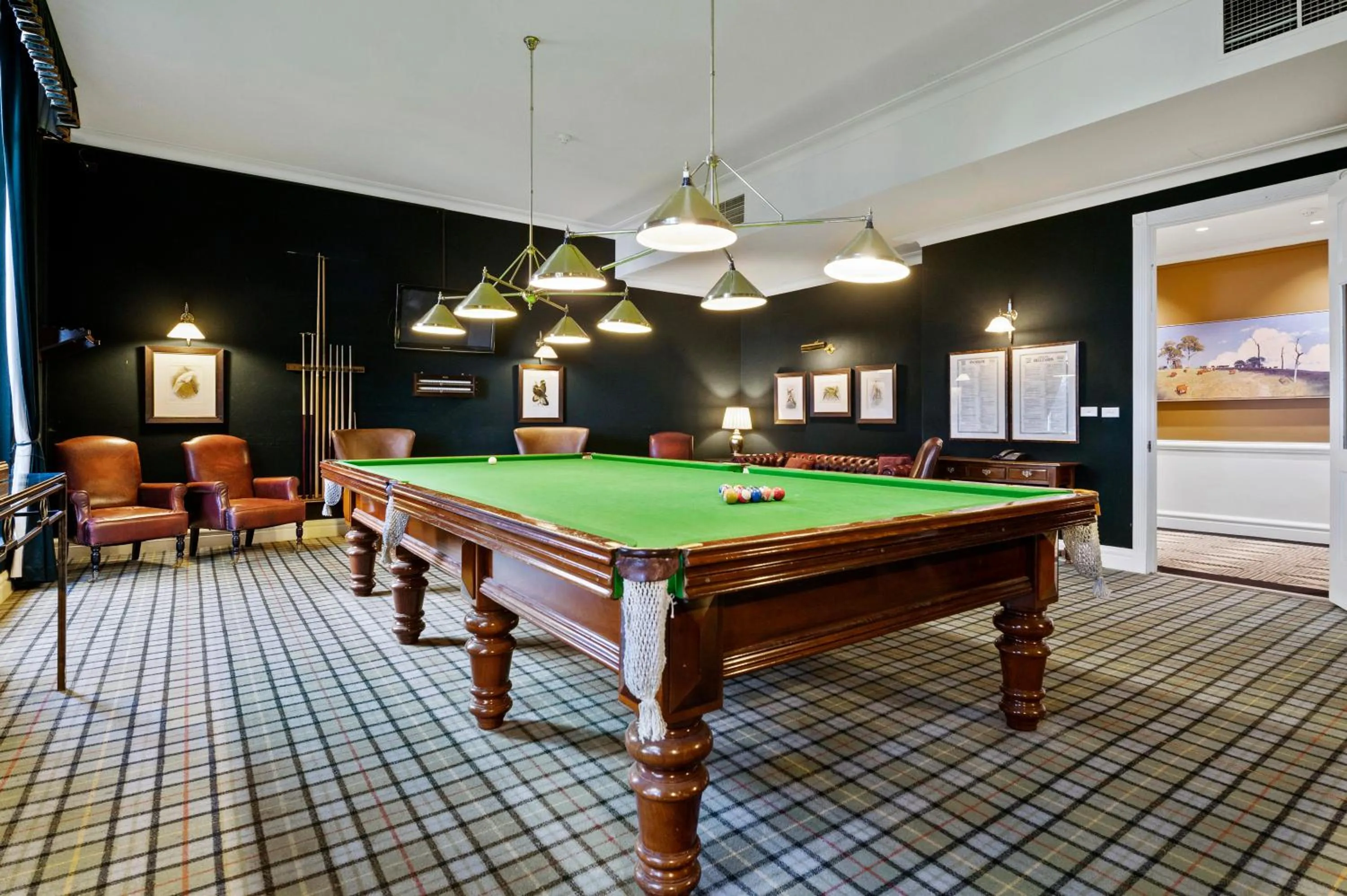 Billiard in Lilianfels Resort and Spa