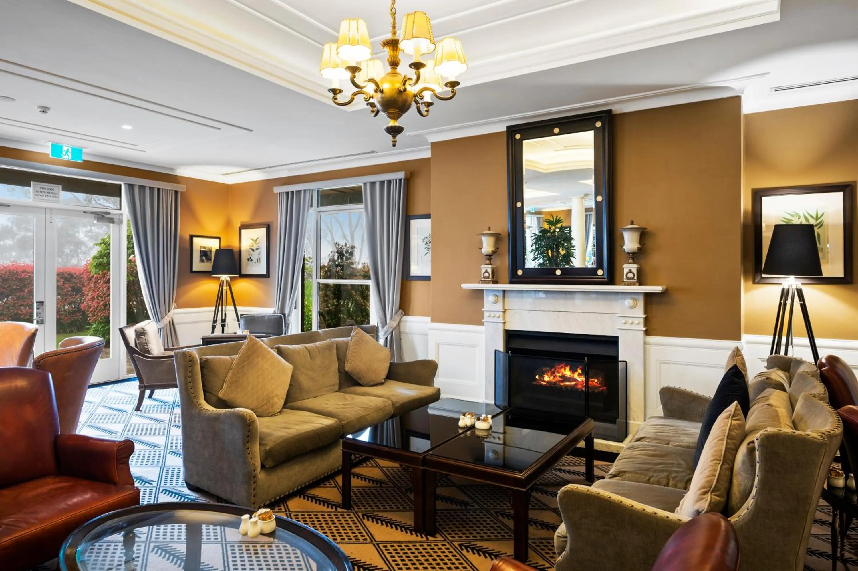 Seating area in Lilianfels Resort and Spa