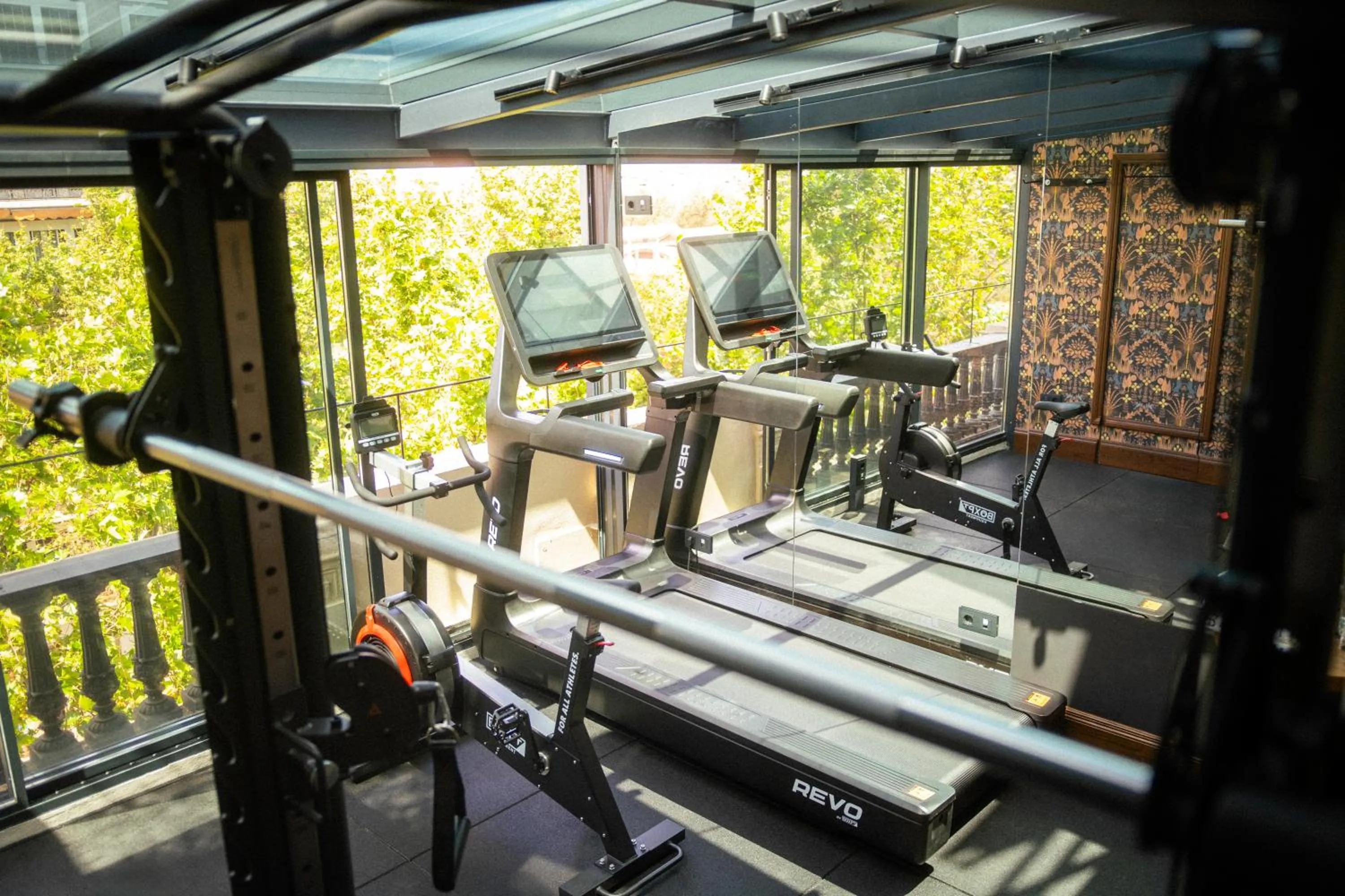 Fitness centre/facilities in Hotel Lobby