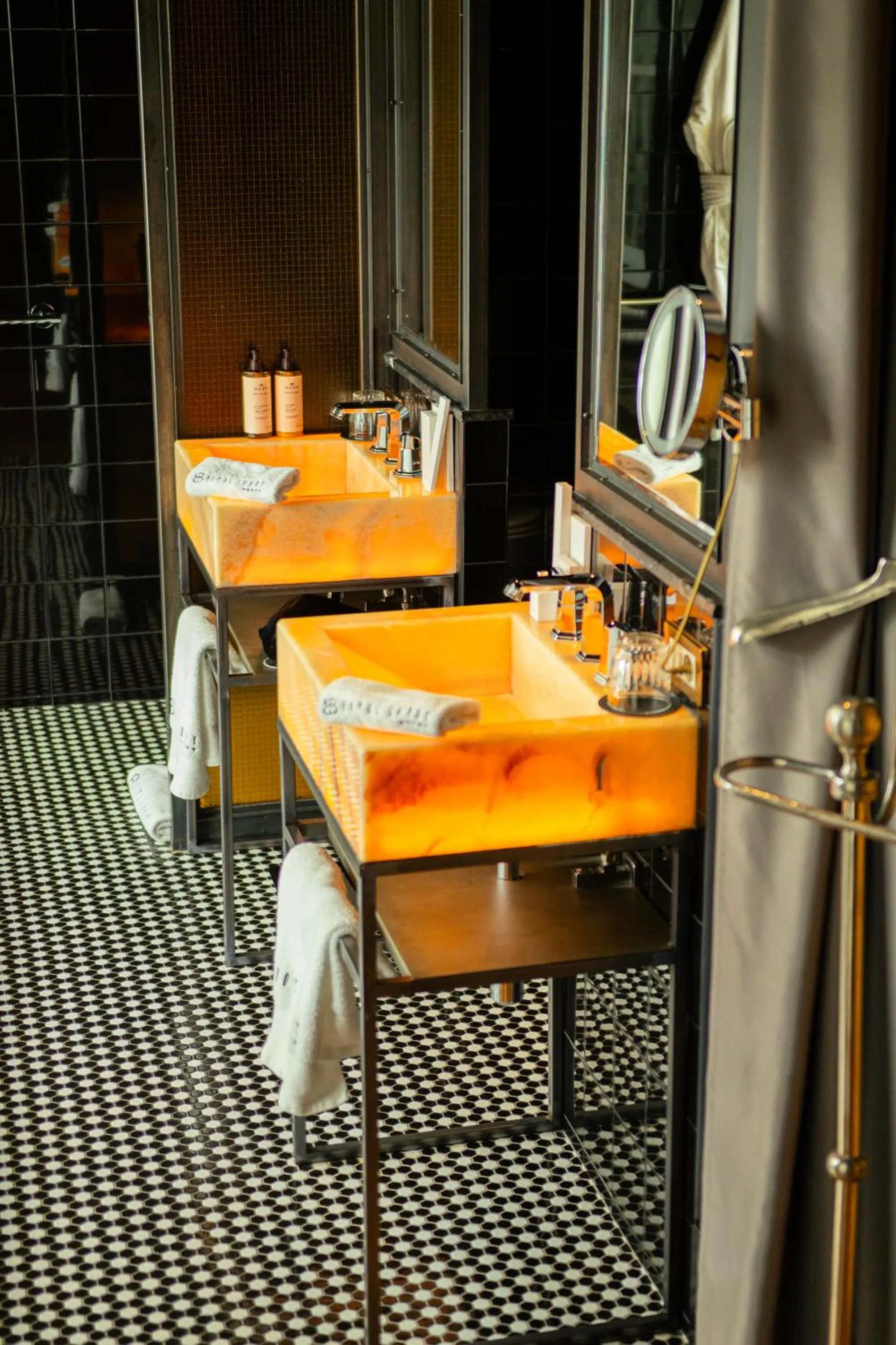 Bathroom in Hotel Lobby