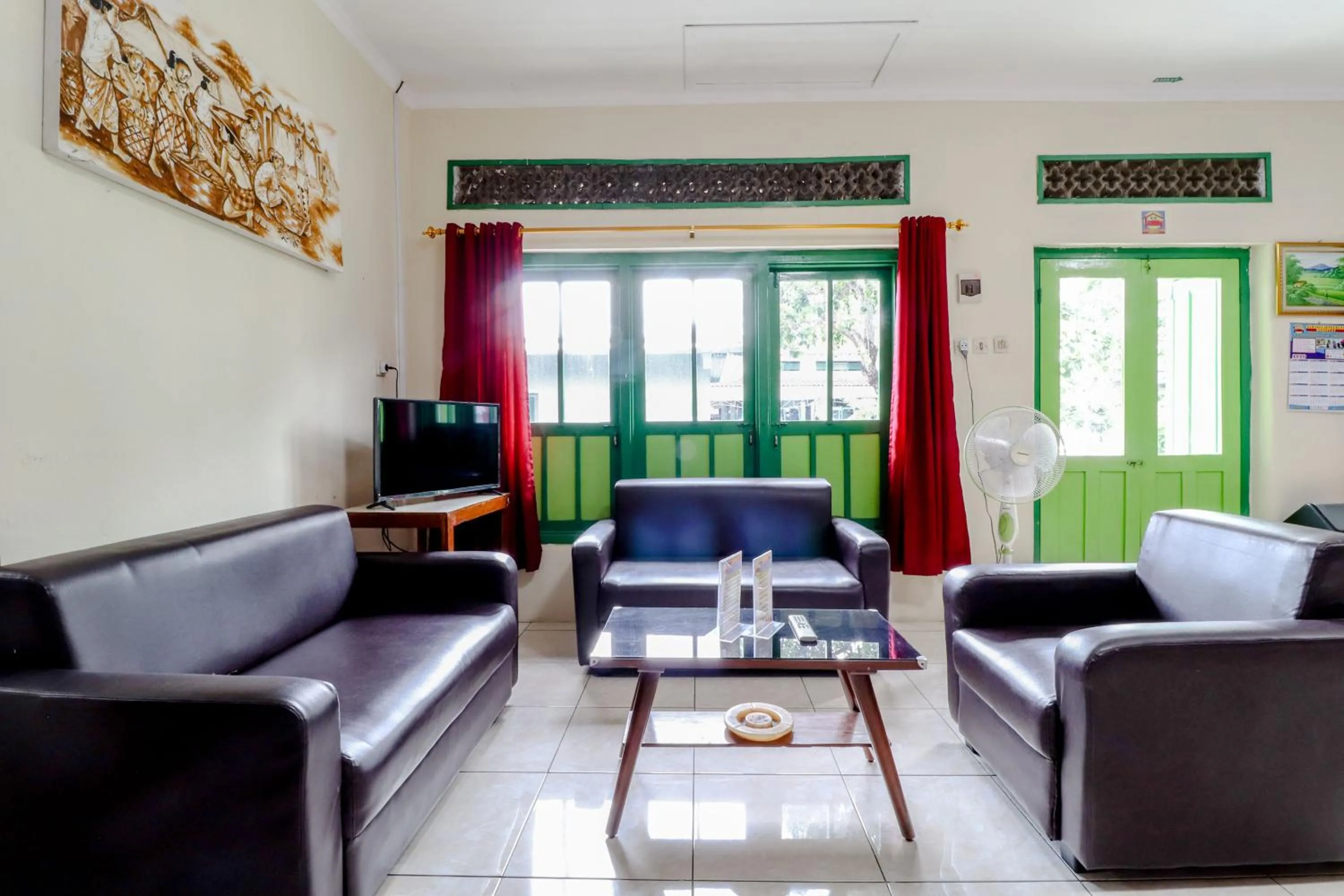 Living room in Bahagia Sederhana Homestay