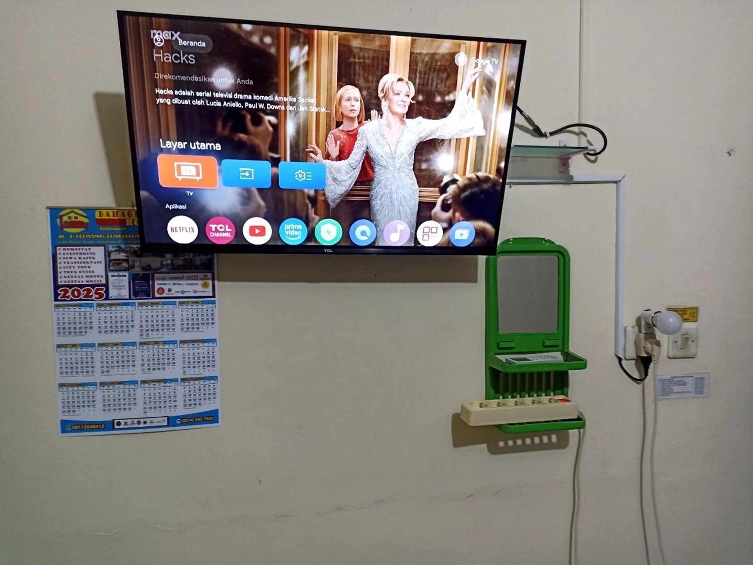 TV and multimedia in Bahagia Sederhana Homestay