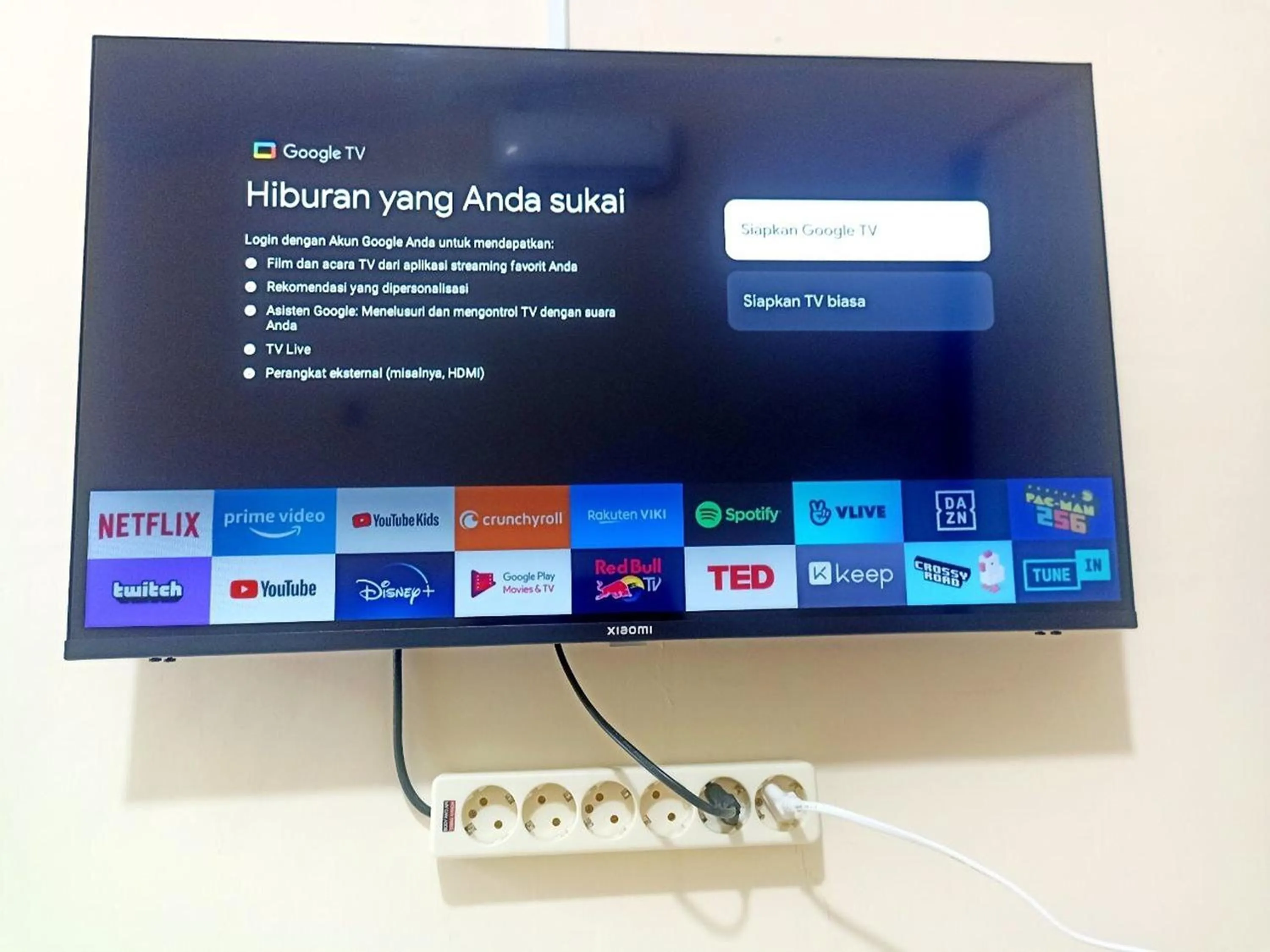 TV and multimedia in Bahagia Sederhana Homestay