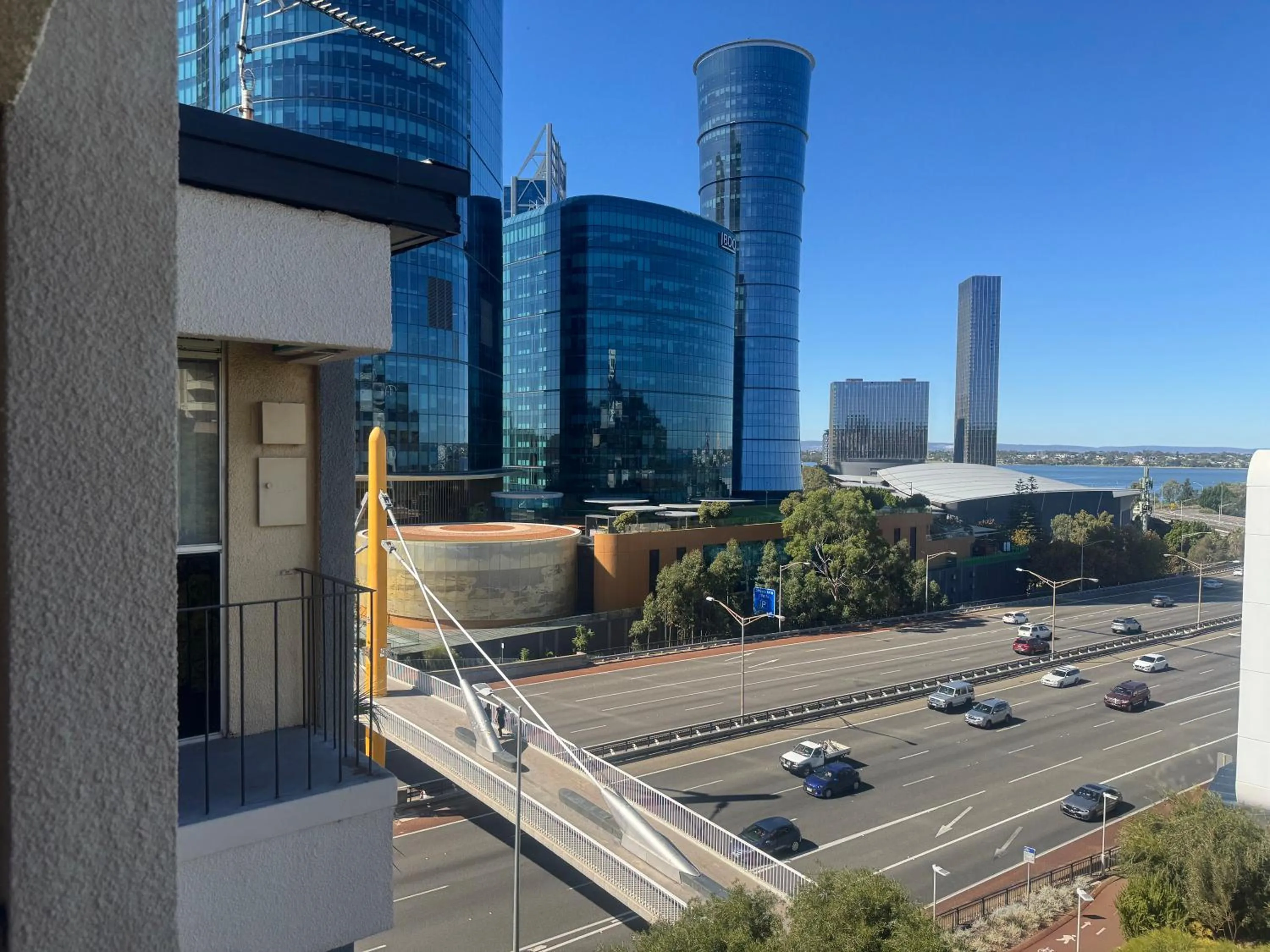 City view in Mountway Holiday Apartments