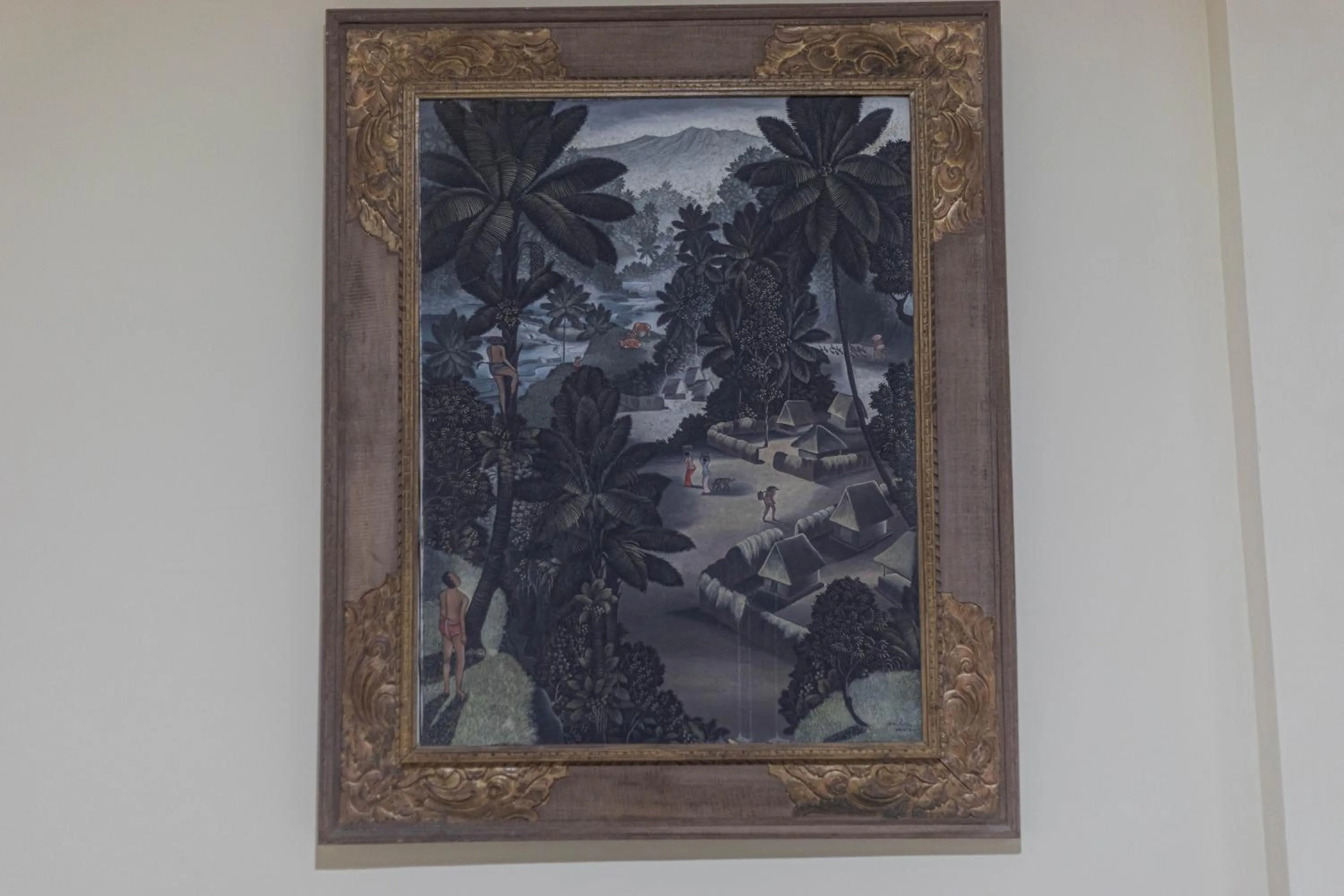 Decorative detail in Alam Pangkung Ubud