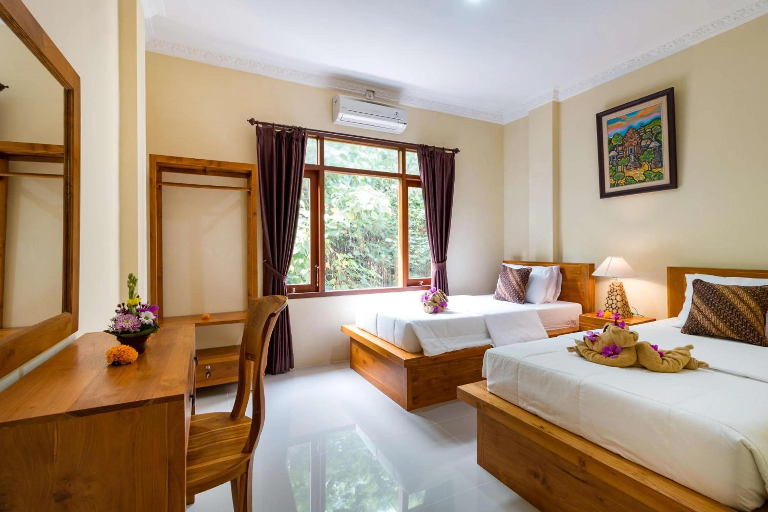 Bed in Alam Pangkung Ubud