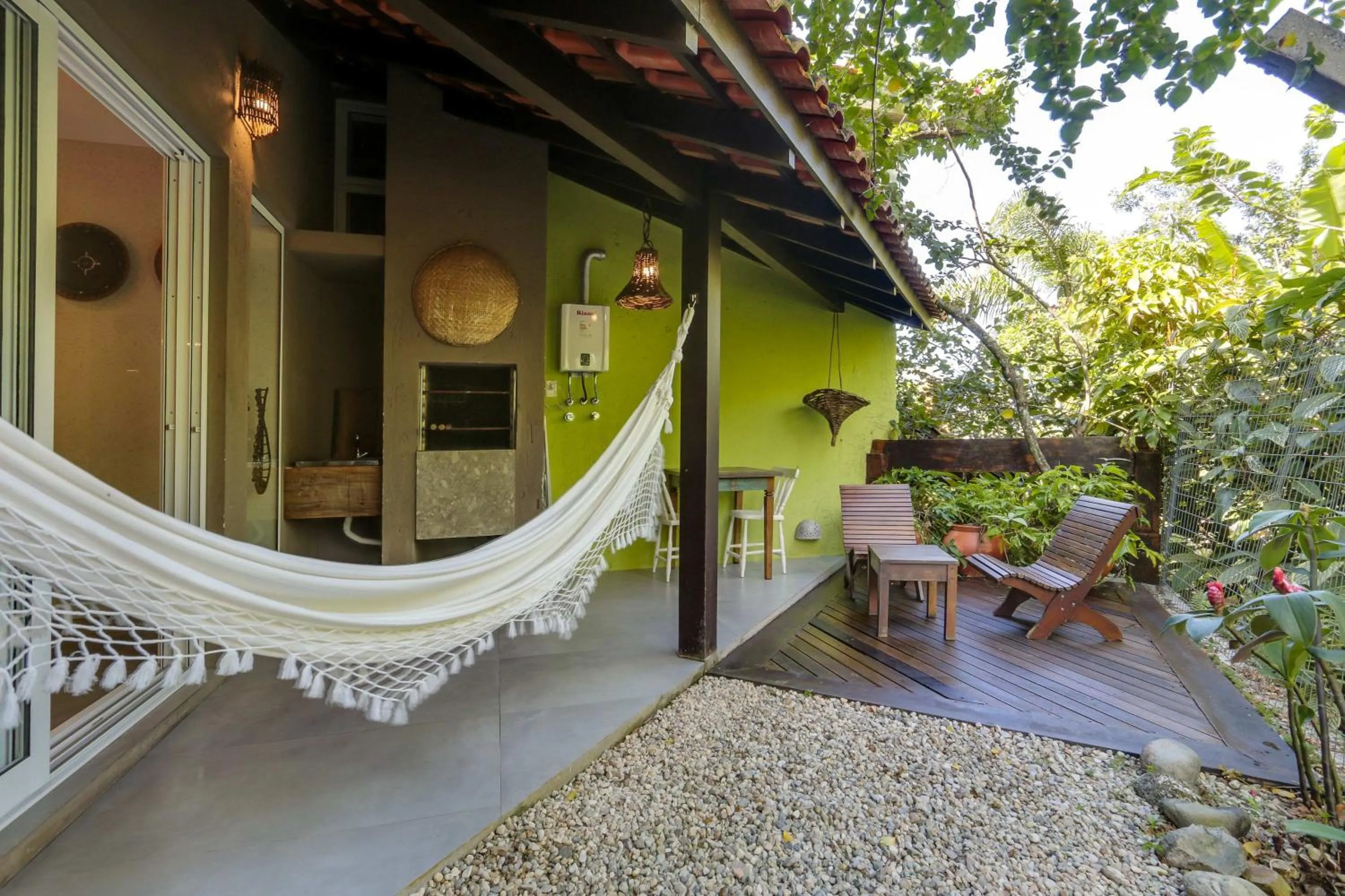 Patio in Pousada Vila do Bosque
