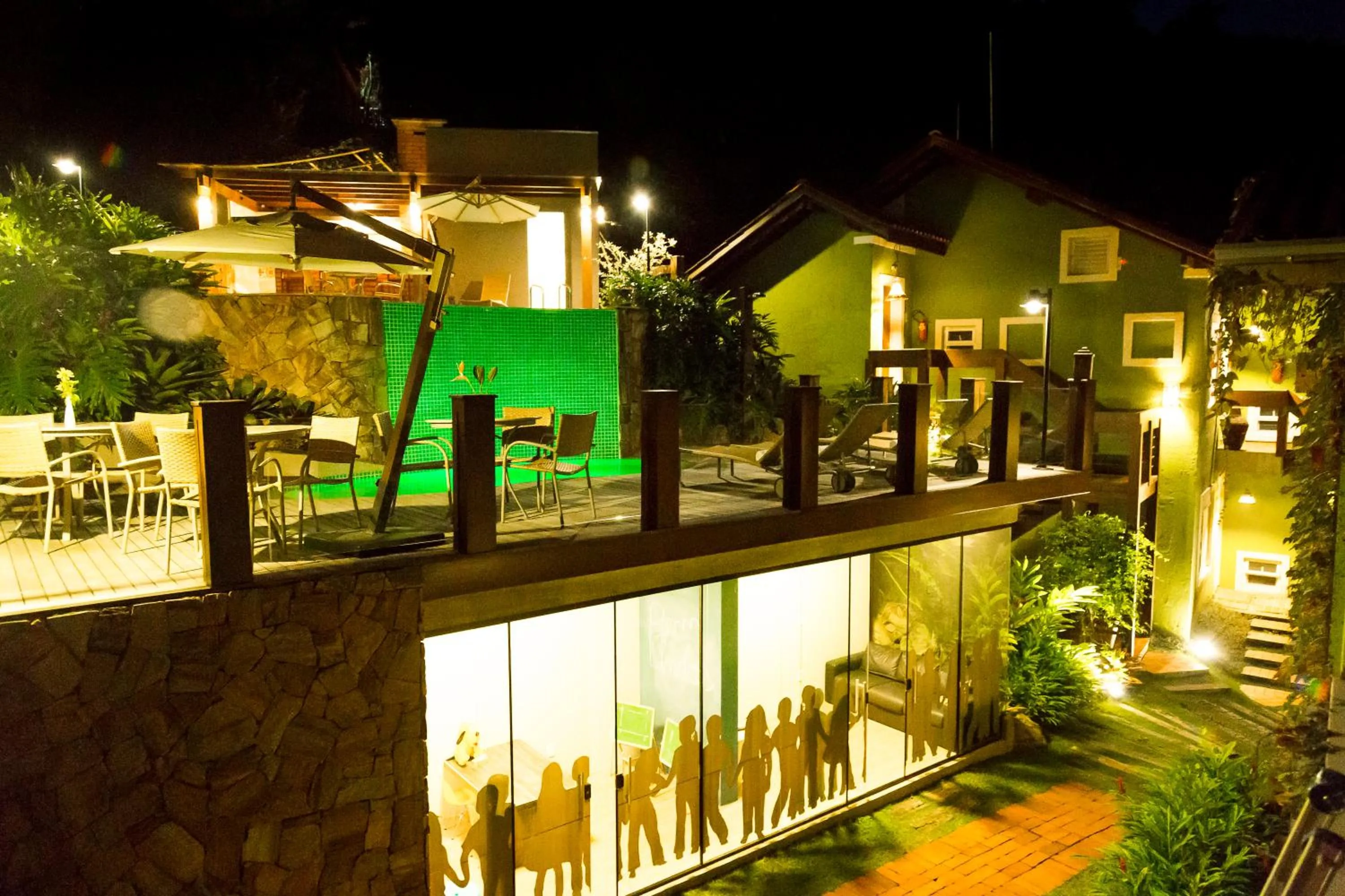 Property building in Pousada Vila do Bosque