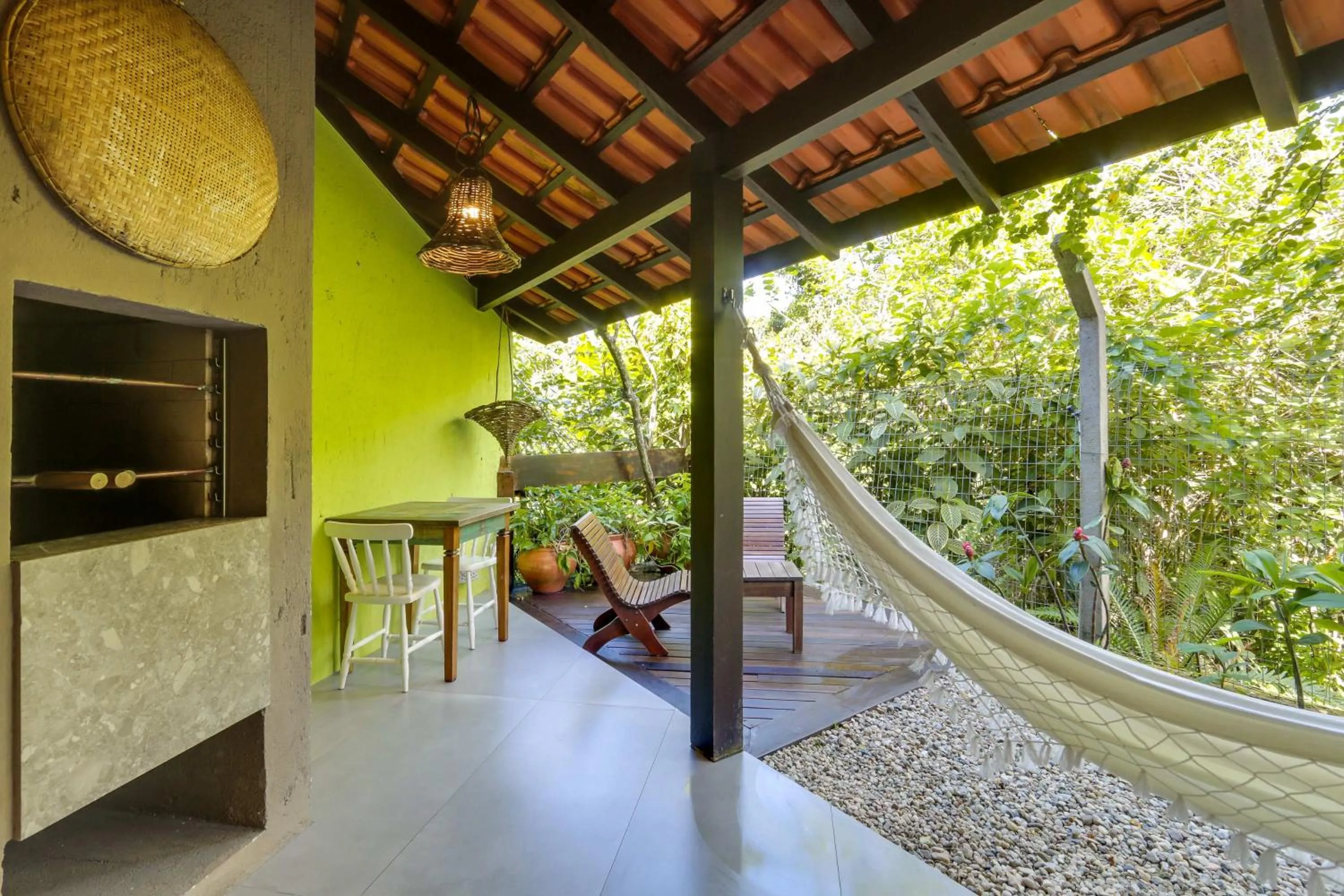 Patio in Pousada Vila do Bosque