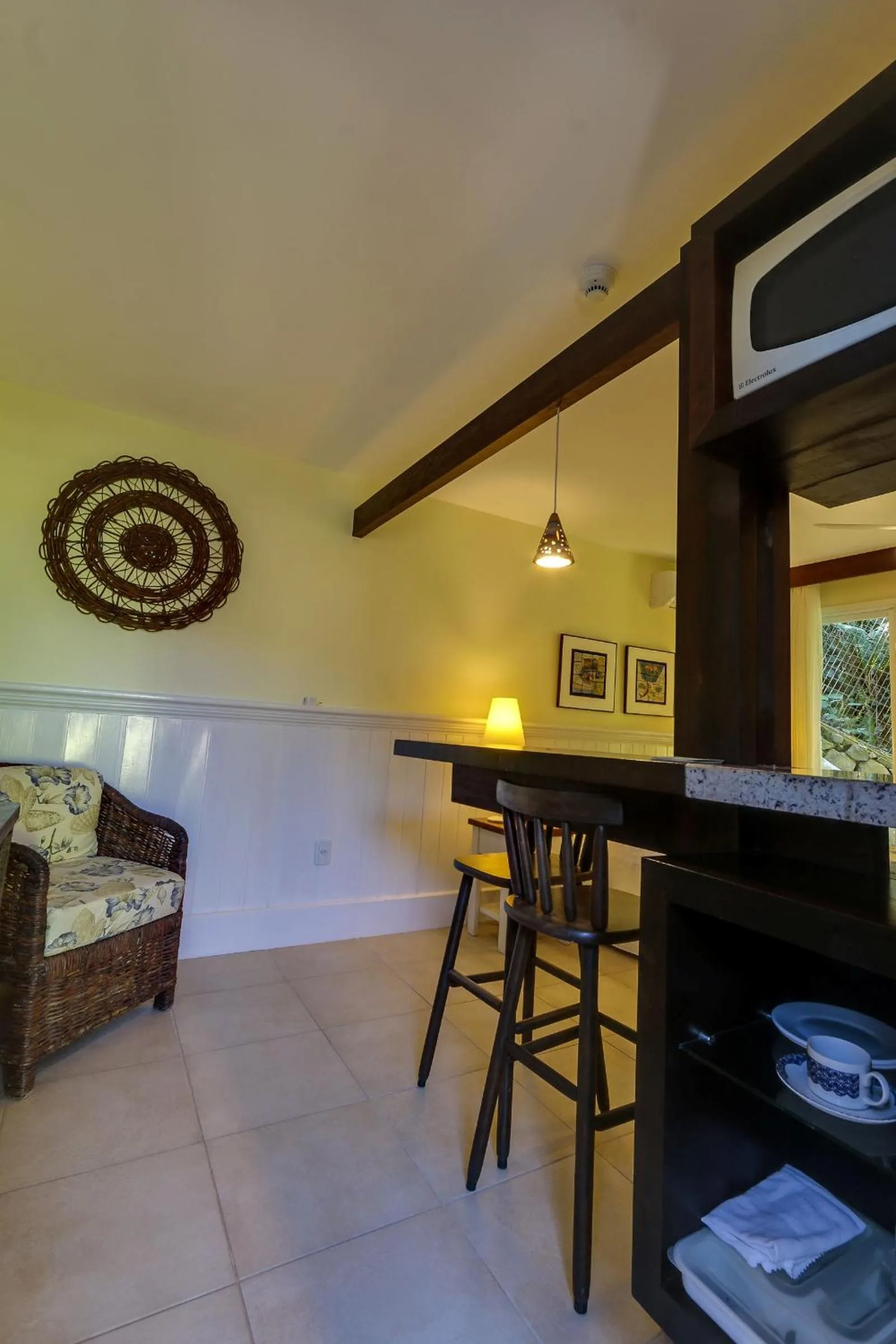 Dining area in Pousada Vila do Bosque