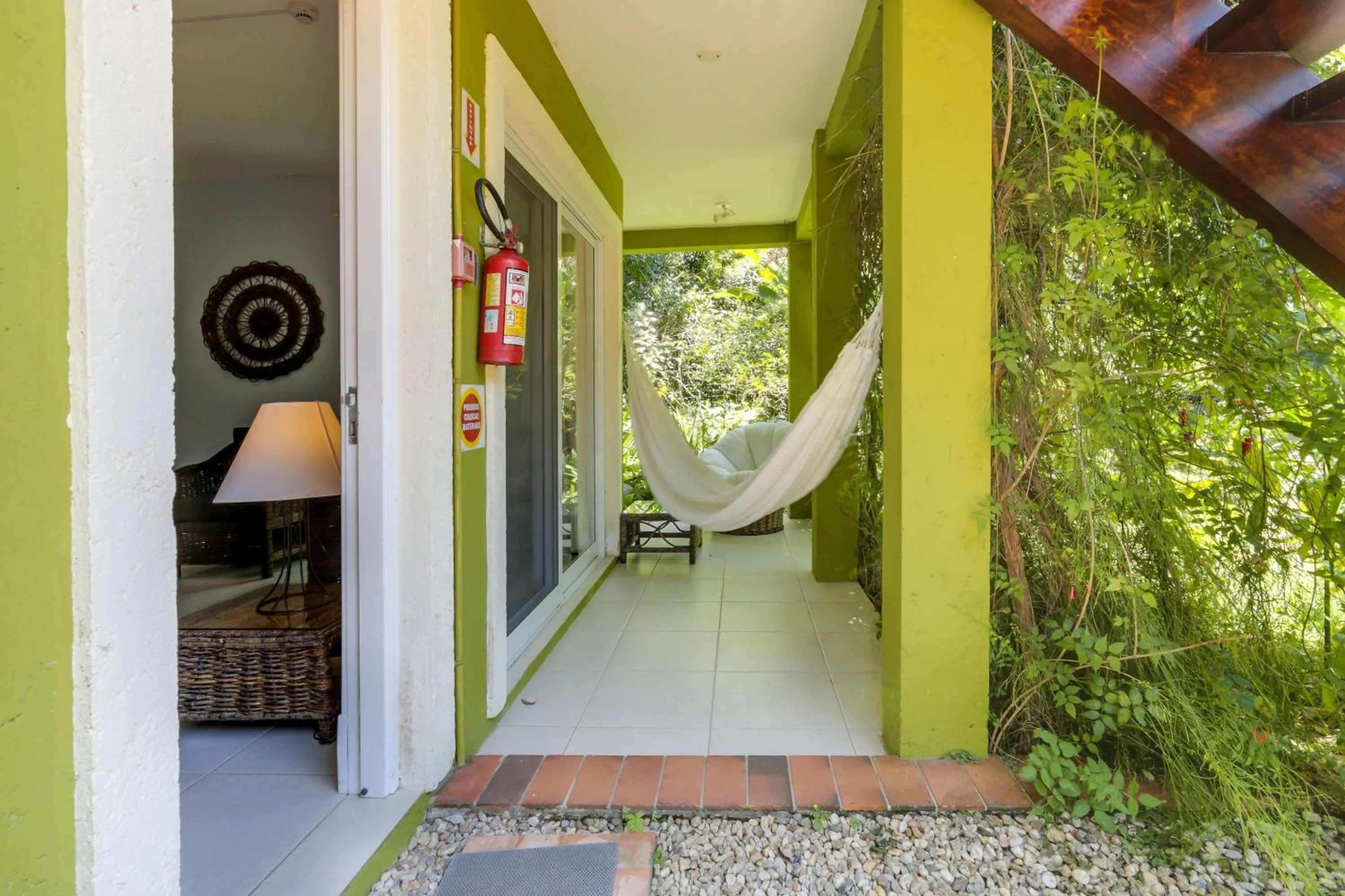 Patio in Pousada Vila do Bosque