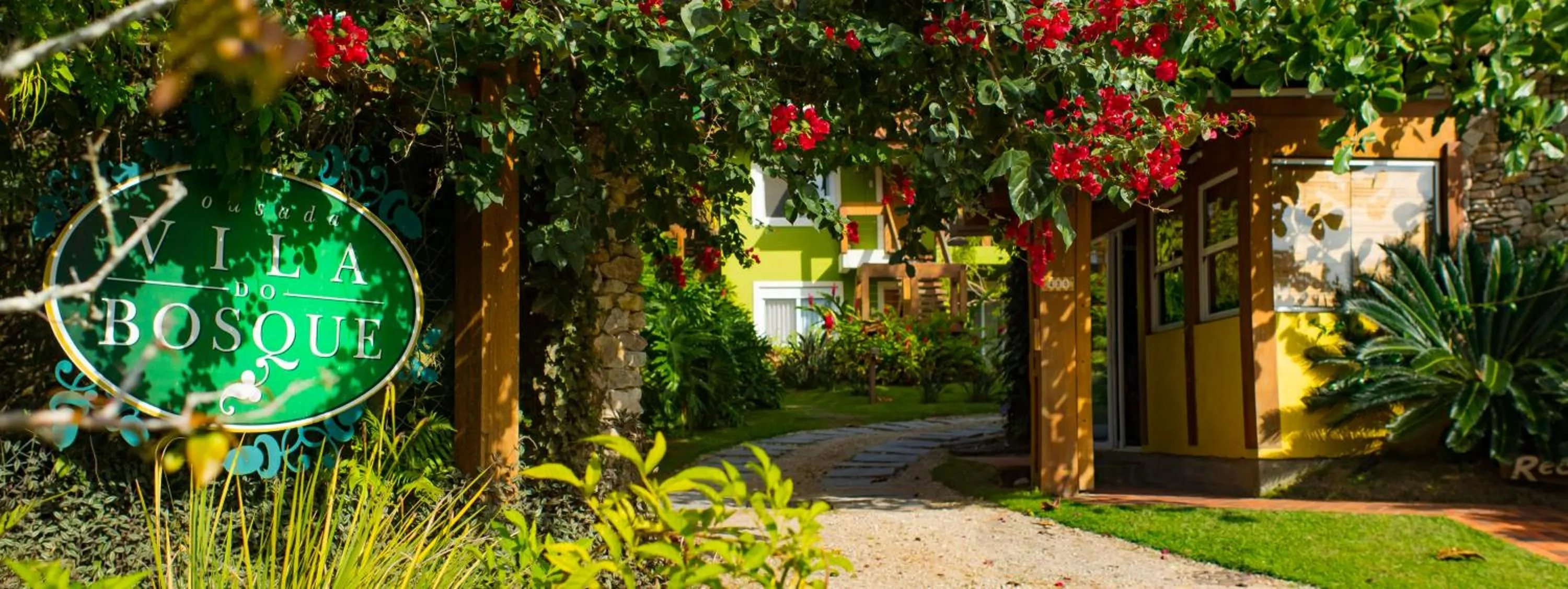 Facade/entrance in Pousada Vila do Bosque