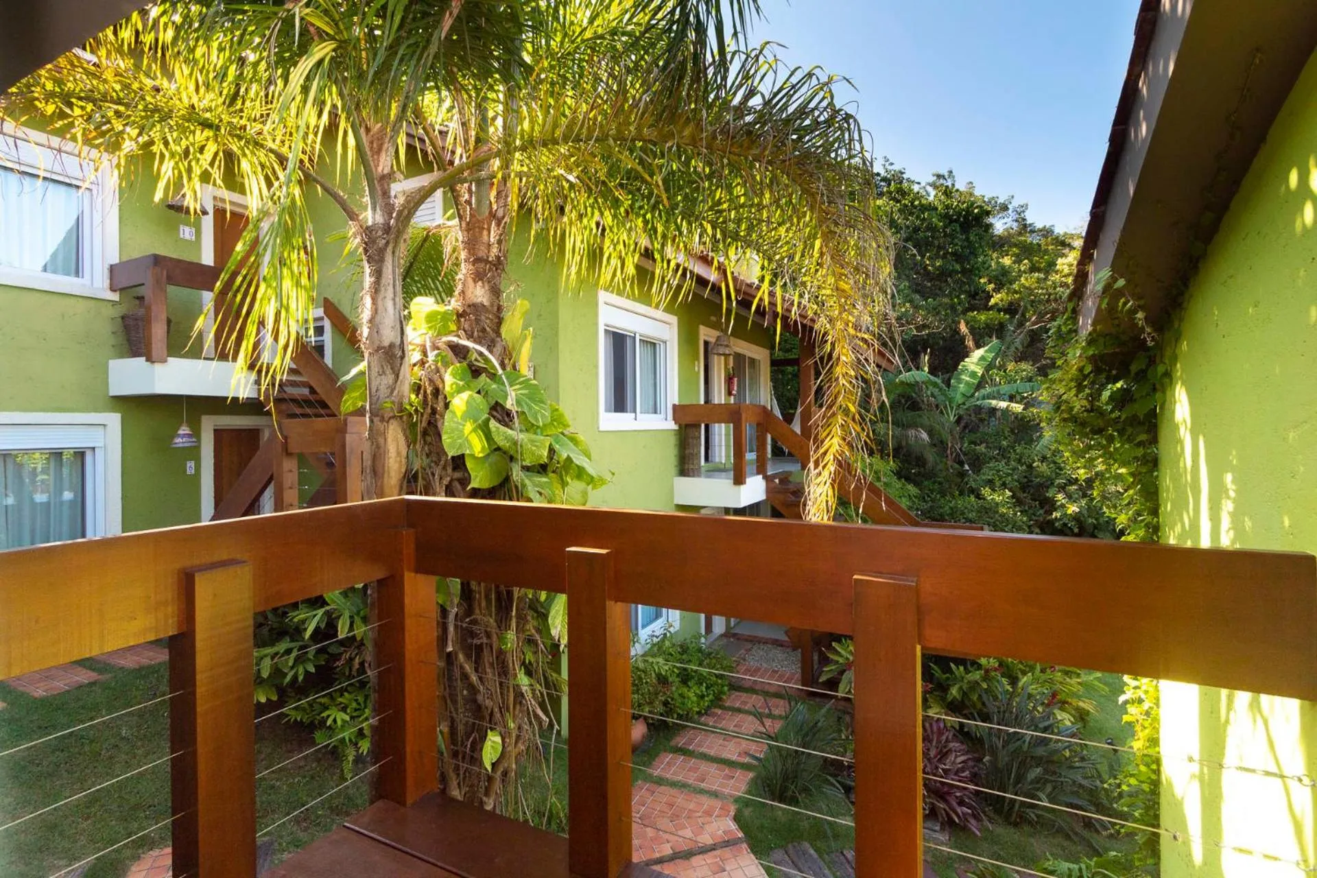 Balcony/Terrace in Pousada Vila do Bosque