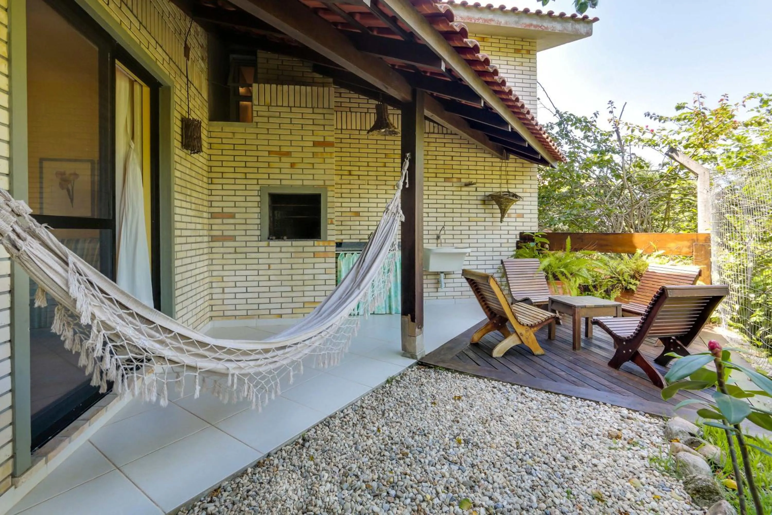 Patio in Pousada Vila do Bosque
