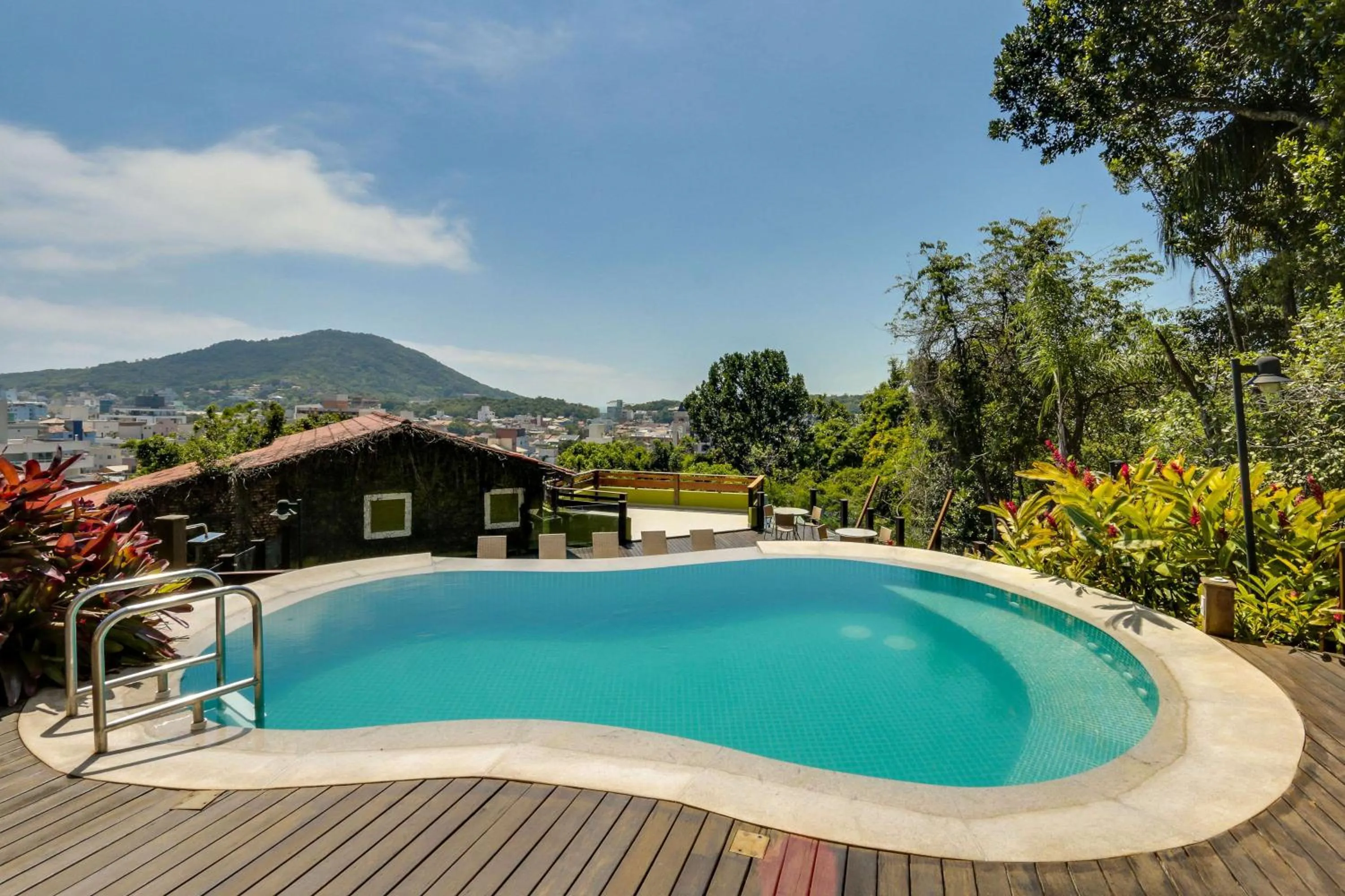 Natural landscape in Pousada Vila do Bosque