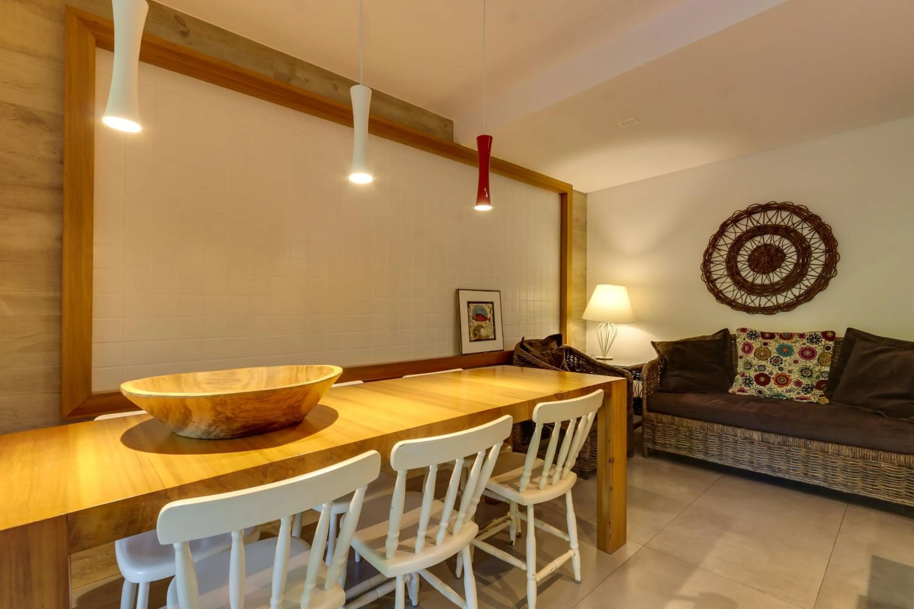 Living room in Pousada Vila do Bosque