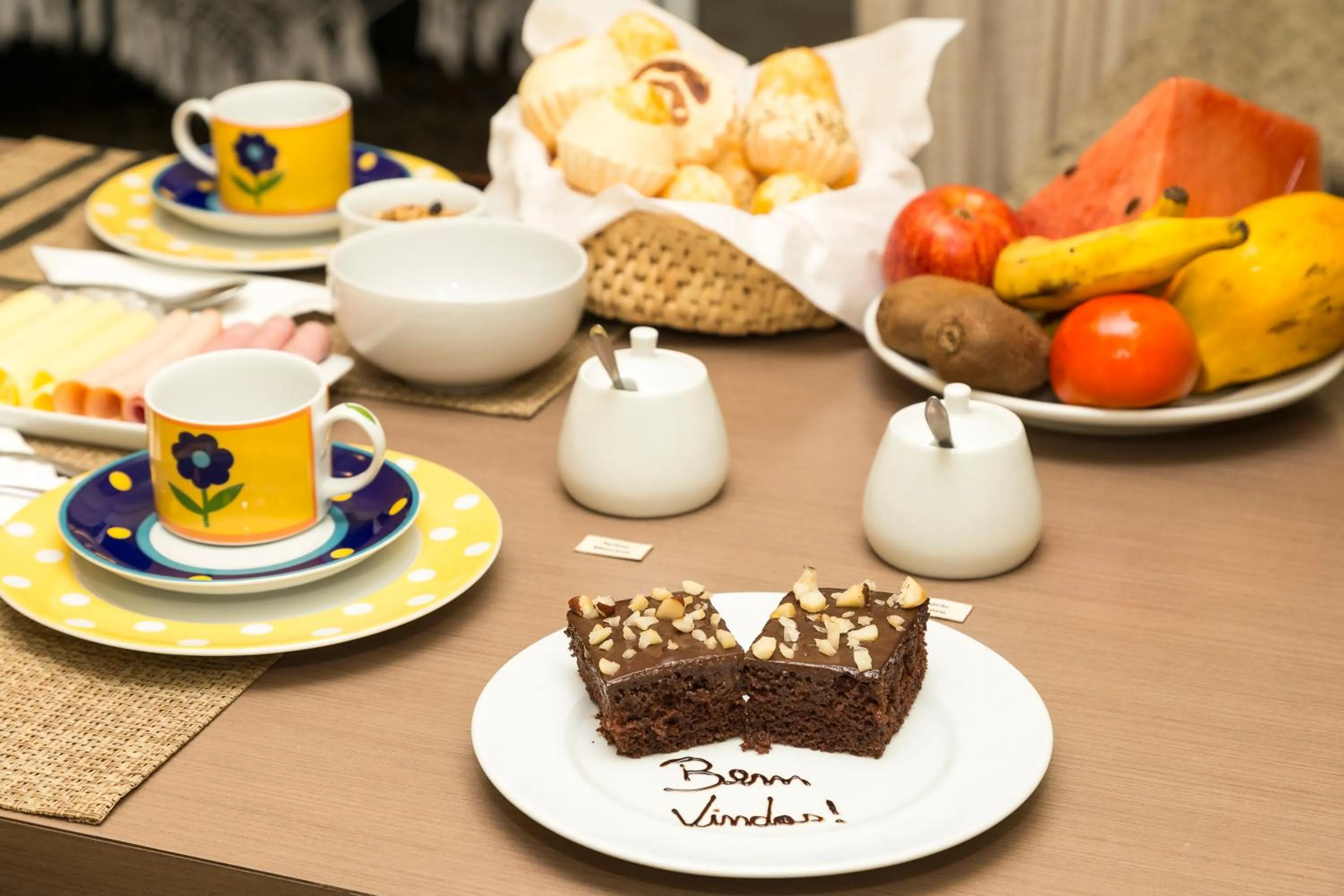 Breakfast in Pousada Vila do Bosque