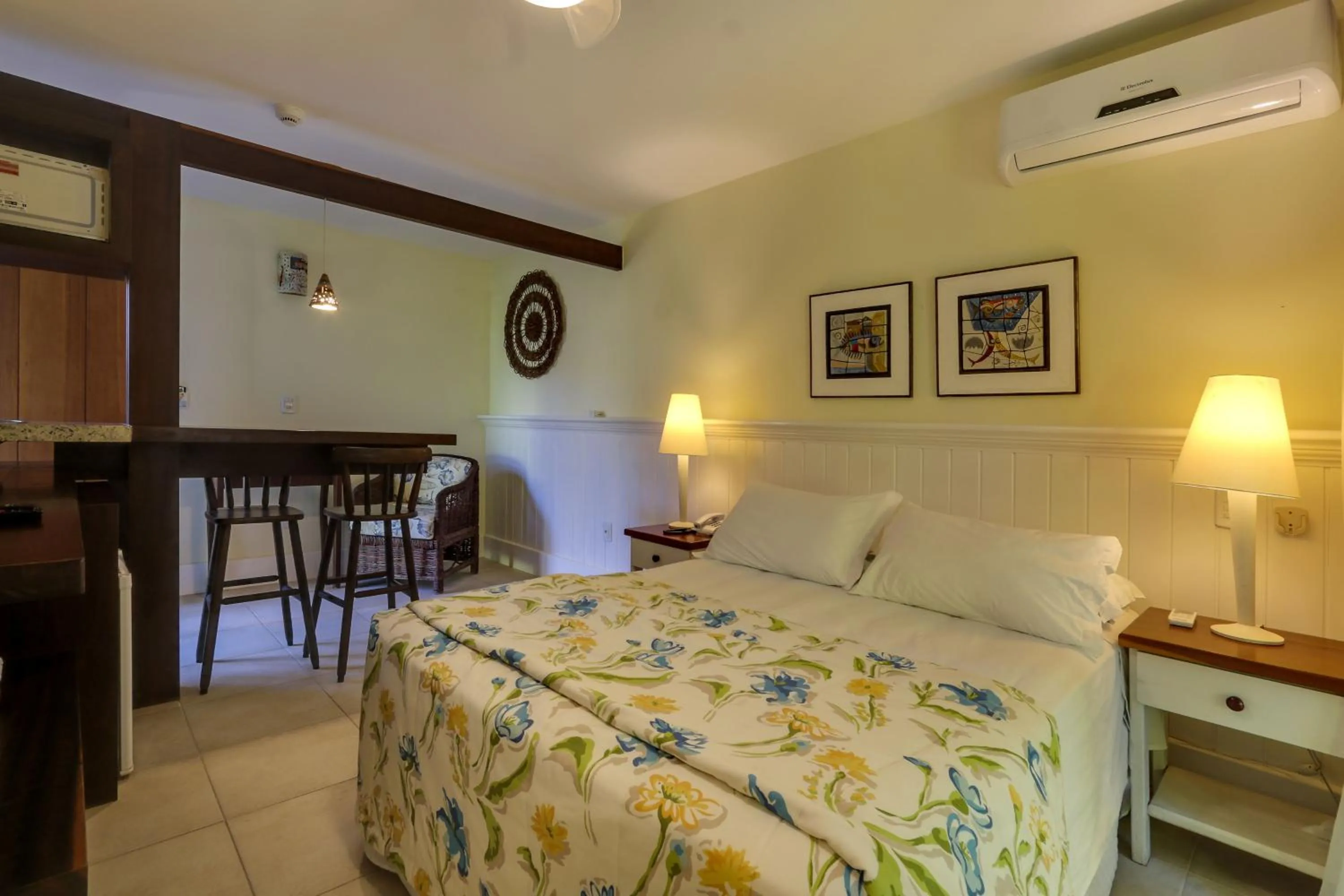 Bed in Pousada Vila do Bosque