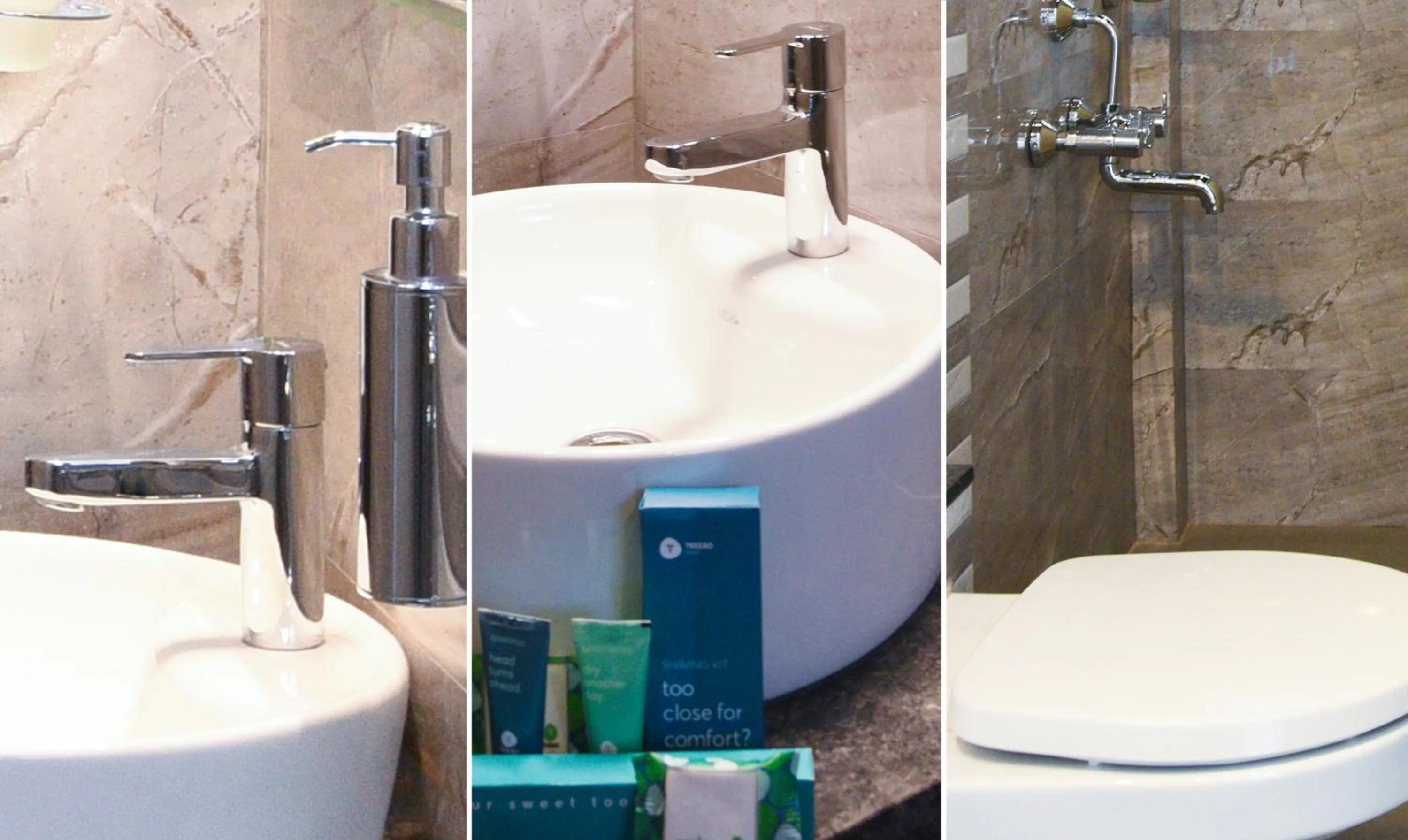 Bathroom in Treebo Malhaar Regency