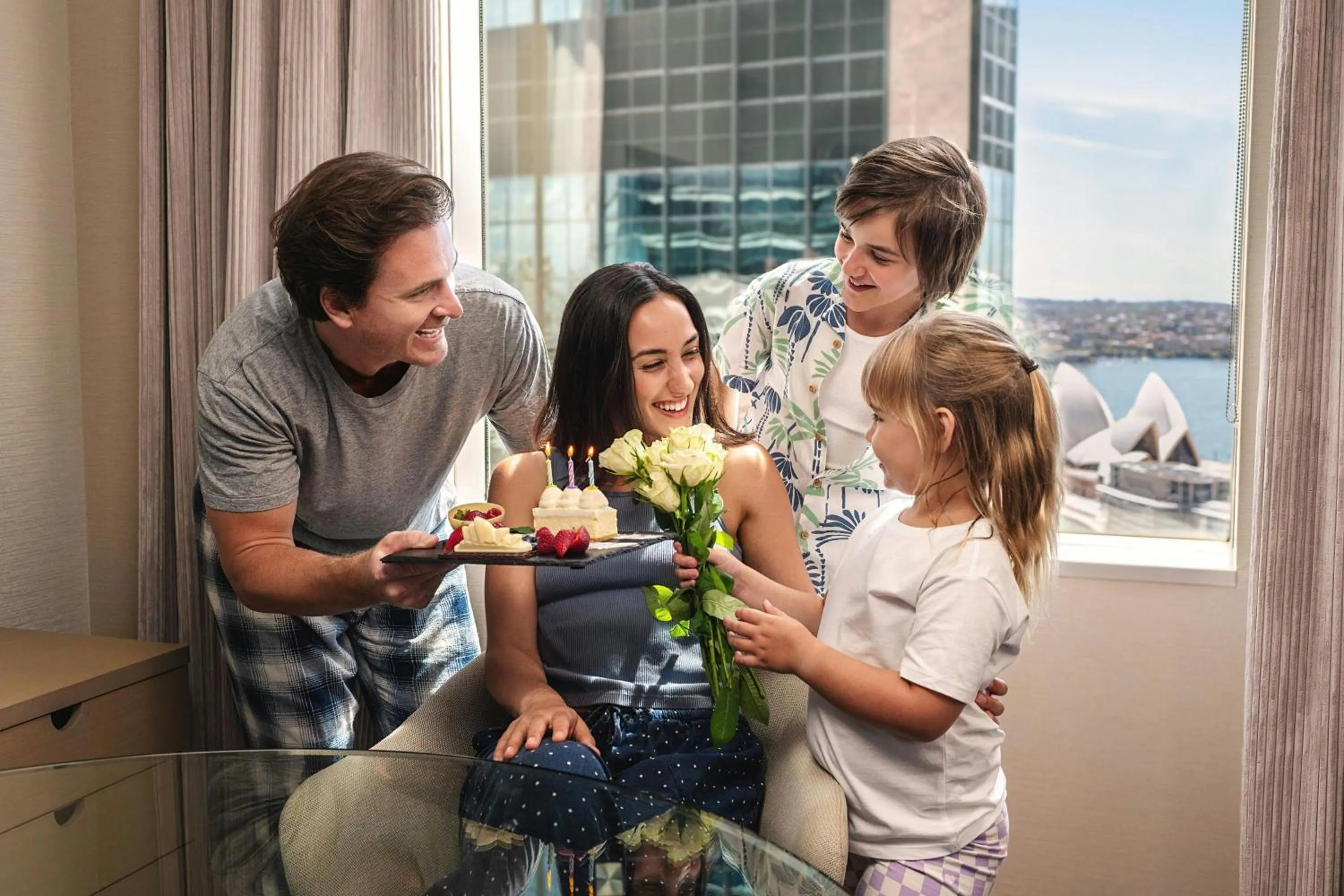 Photo of the whole room in Sydney Harbour Marriott Hotel at Circular Quay