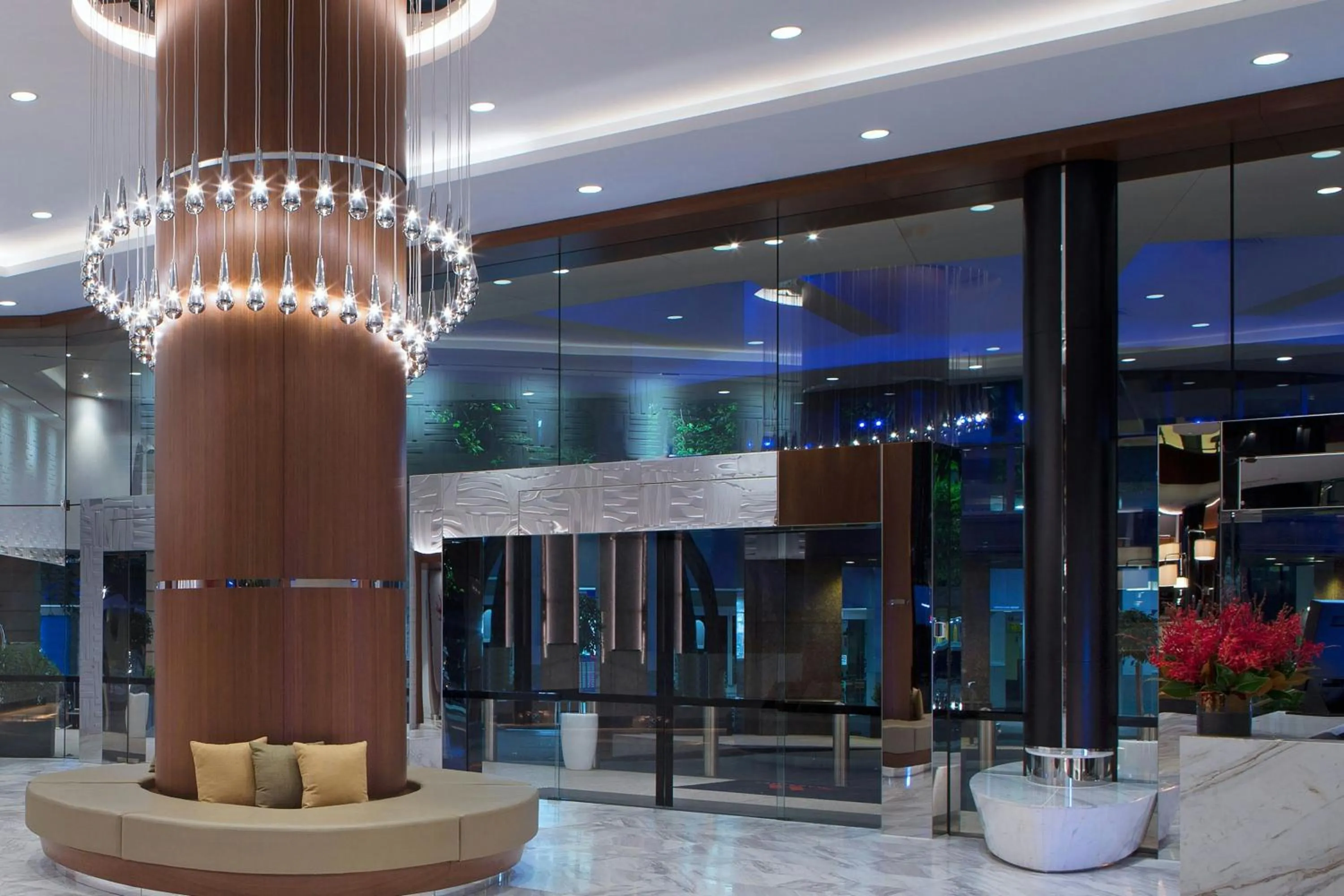 Lobby or reception in Sydney Harbour Marriott Hotel at Circular Quay