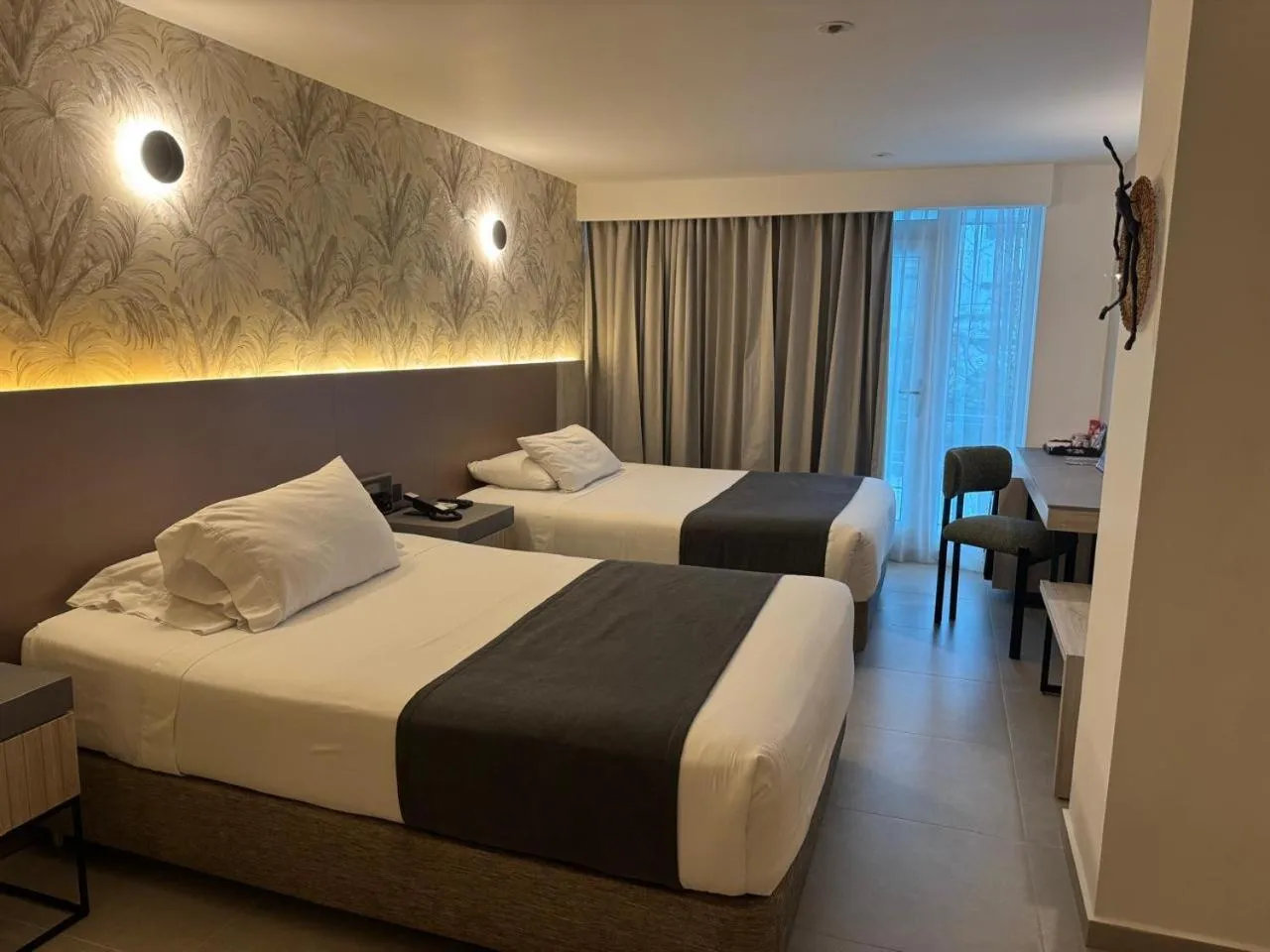 Bed in Zi One Luxury Hotel