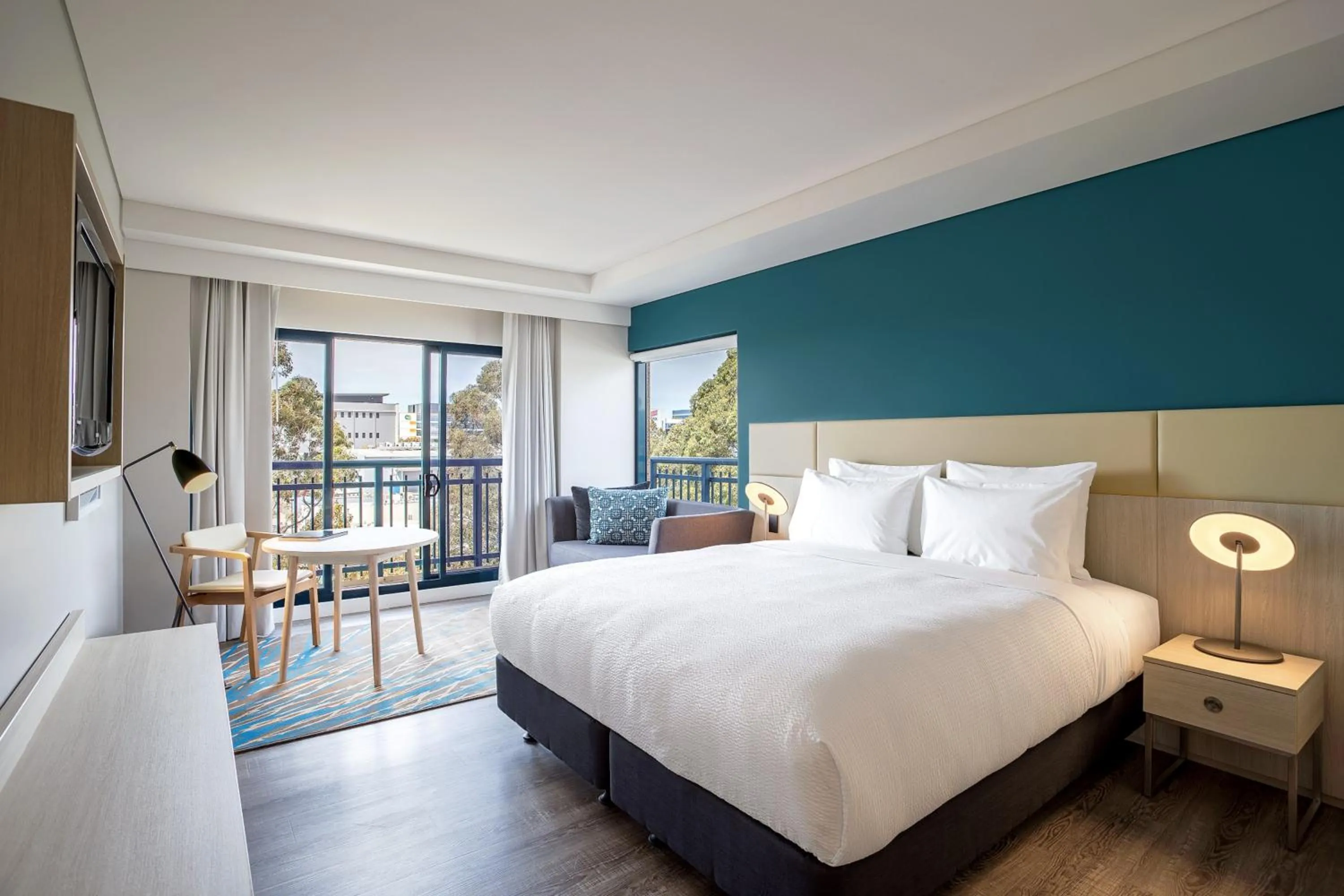 Photo of the whole room, Bed in Courtyard by Marriott Sydney-North Ryde