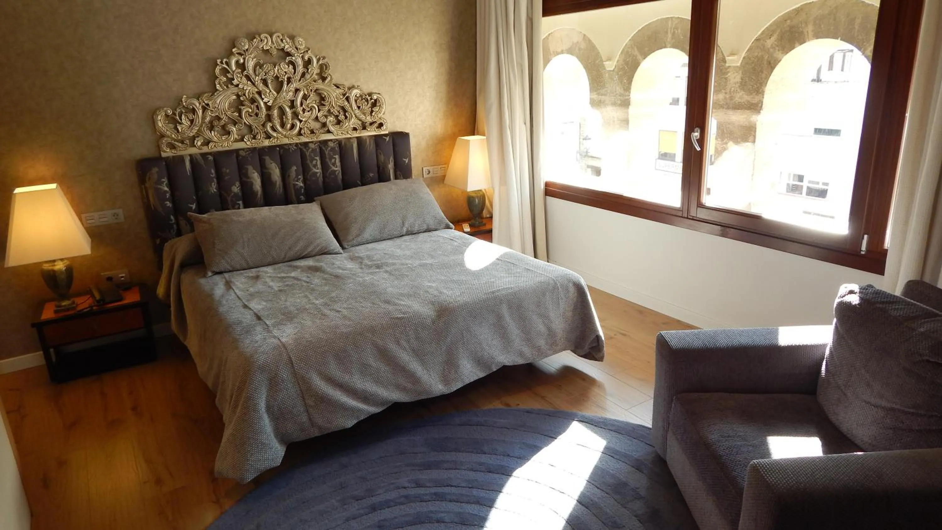 Bed in Hotel Palau dels Osset