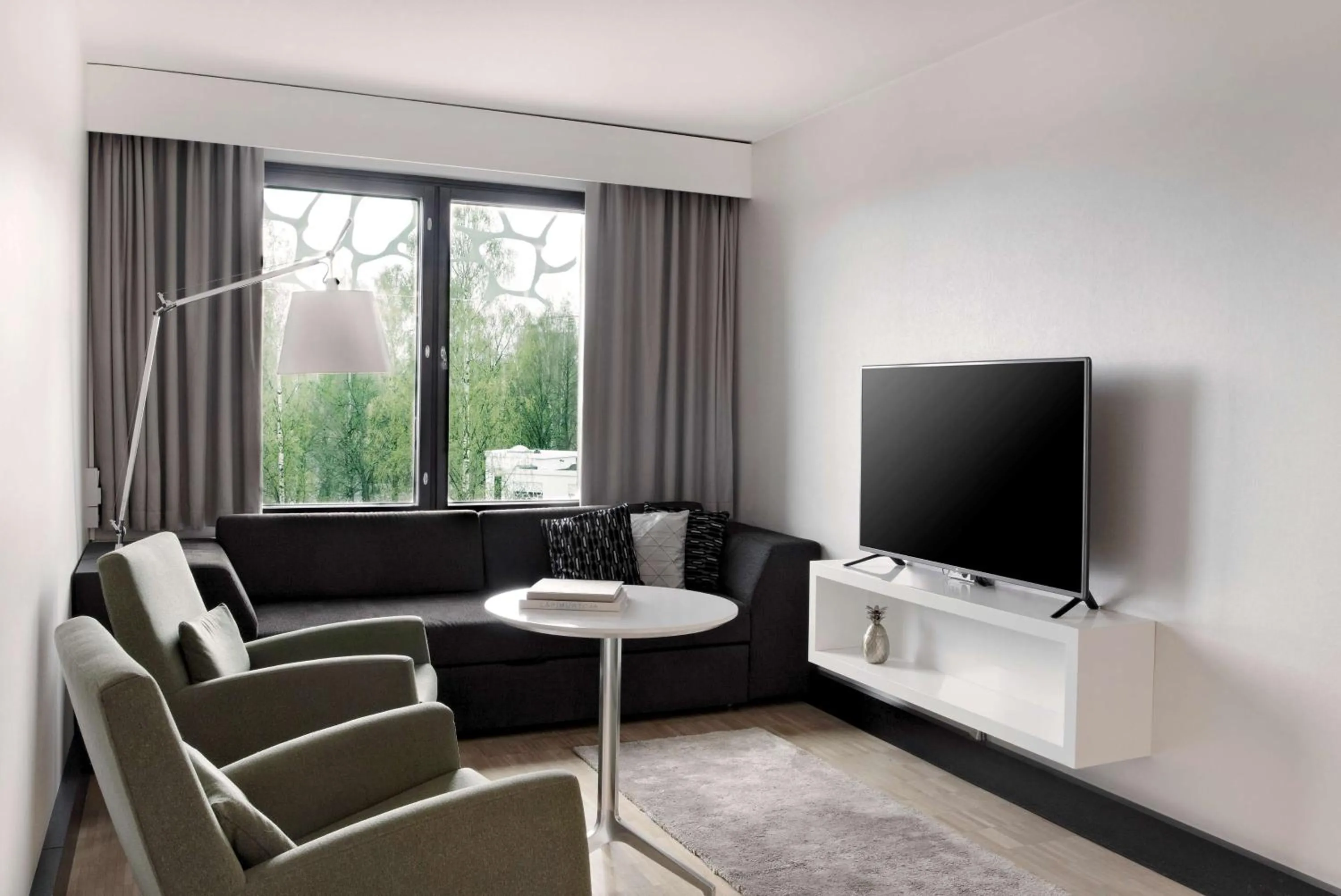 Seating area in Radisson Blu Hotel Espoo