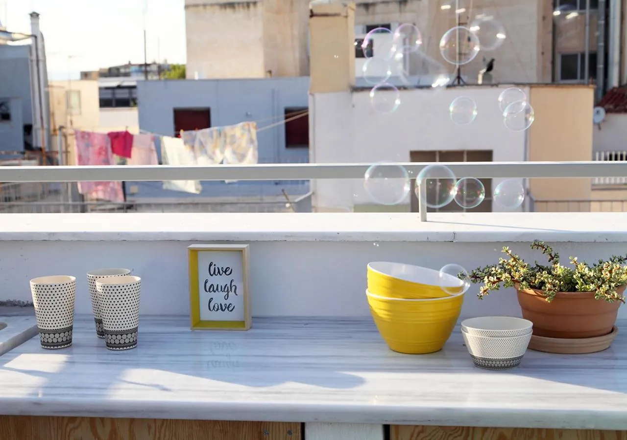 Balcony/Terrace in The Marble Suites, PLAKA