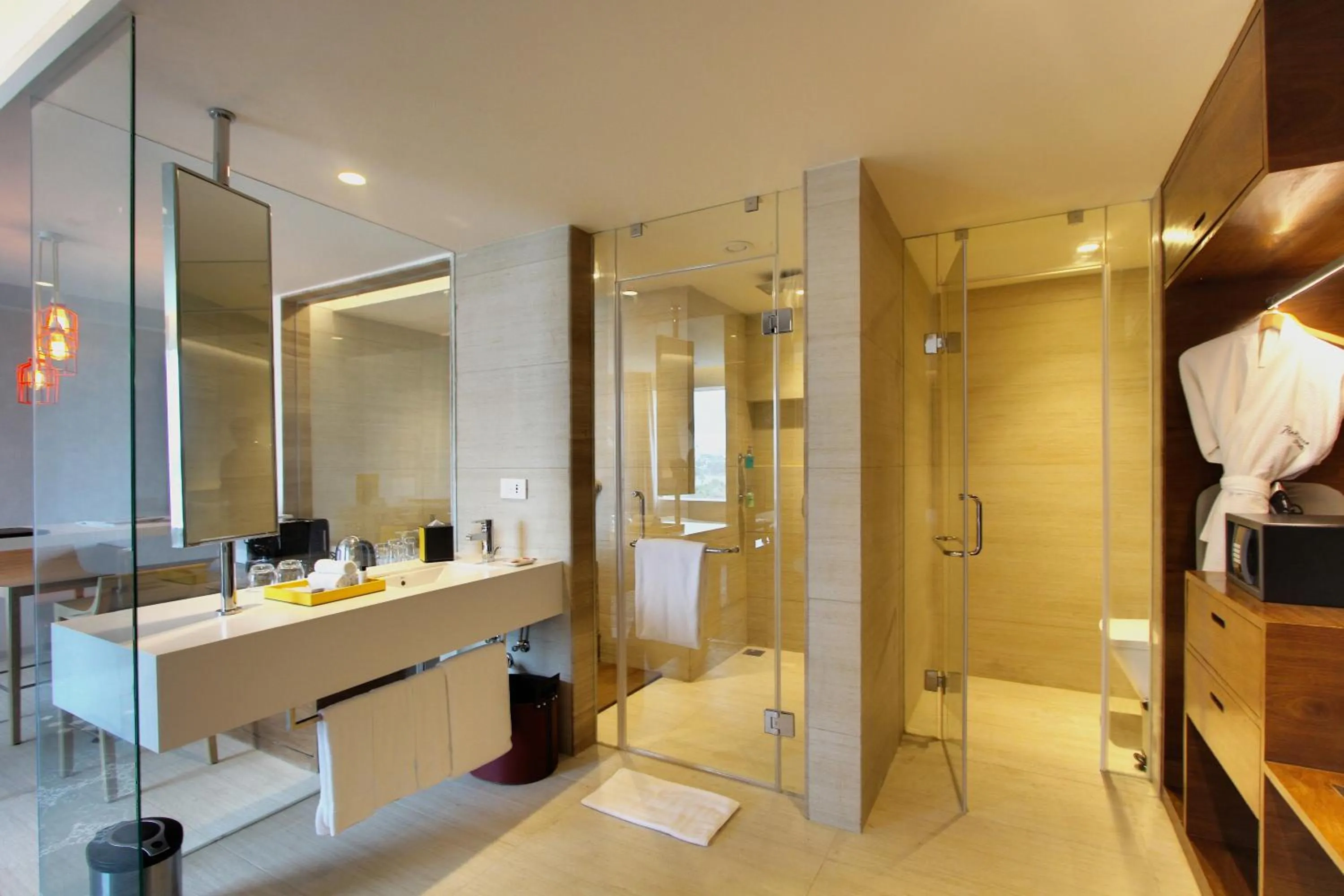 Toilet in Radisson Bengaluru City Center