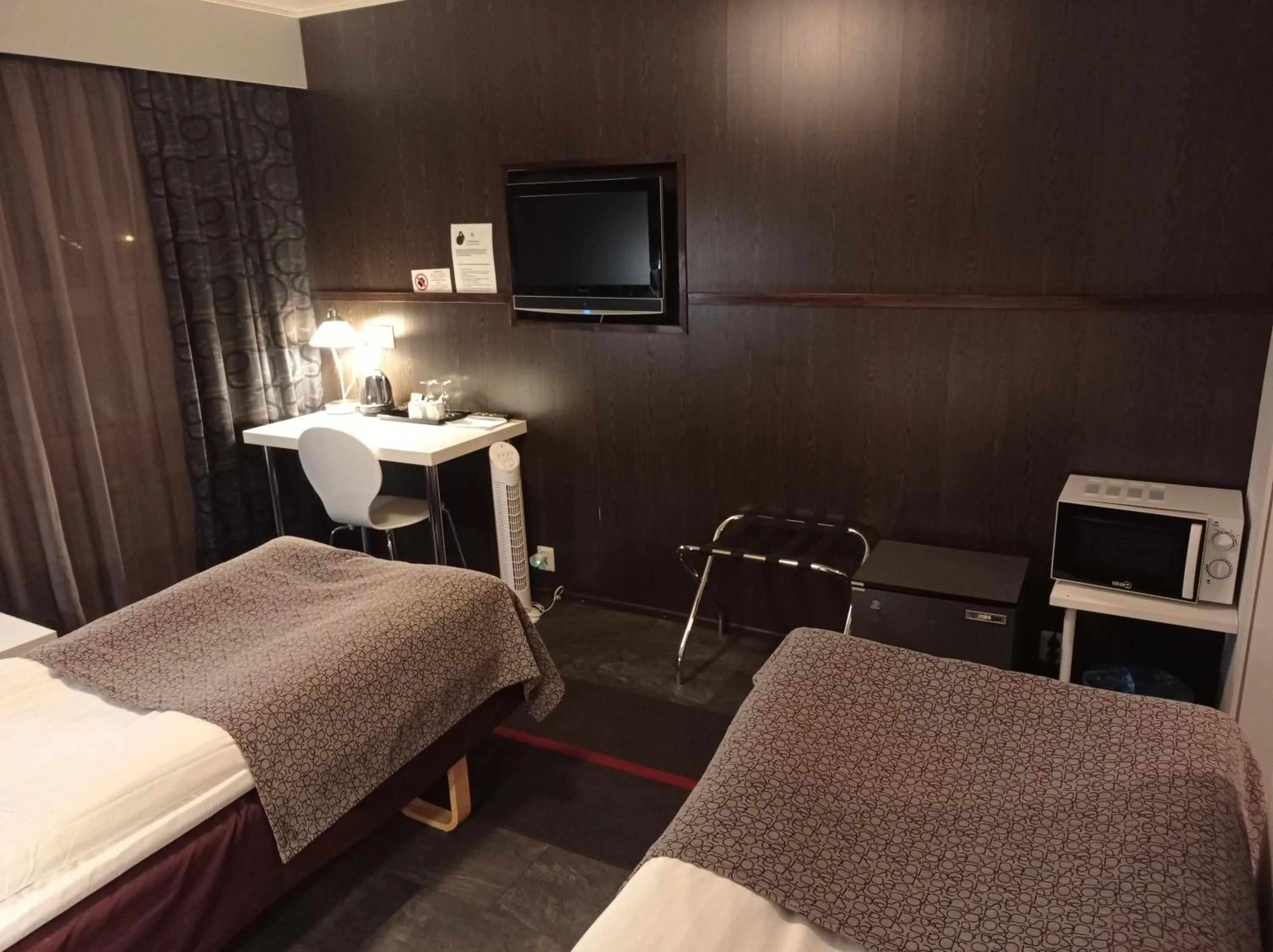 Bed in Hotelli Hiittenharju